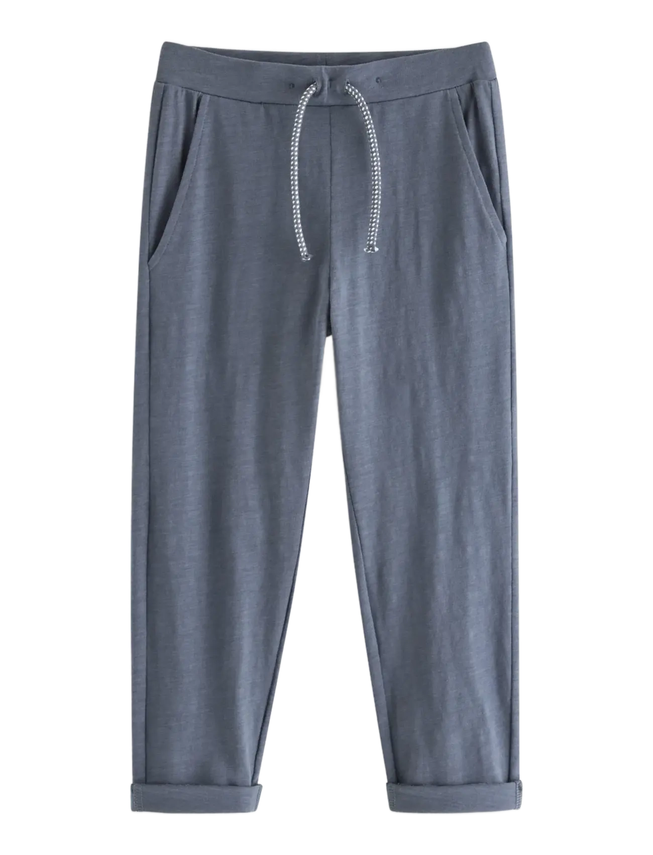 Lindex Trousers in slub jersey - Jogginghosen - DARK GREY / grey