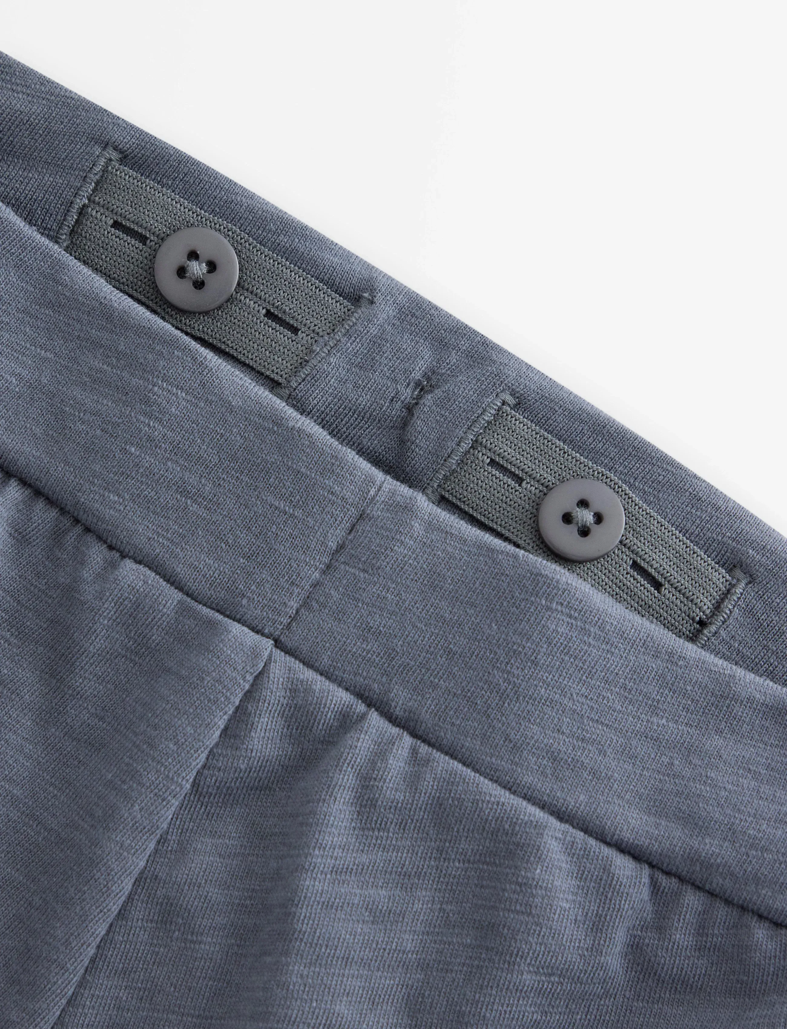 Lindex - Trousers in slub jersey - mjukisbyxor - dark grey - 5