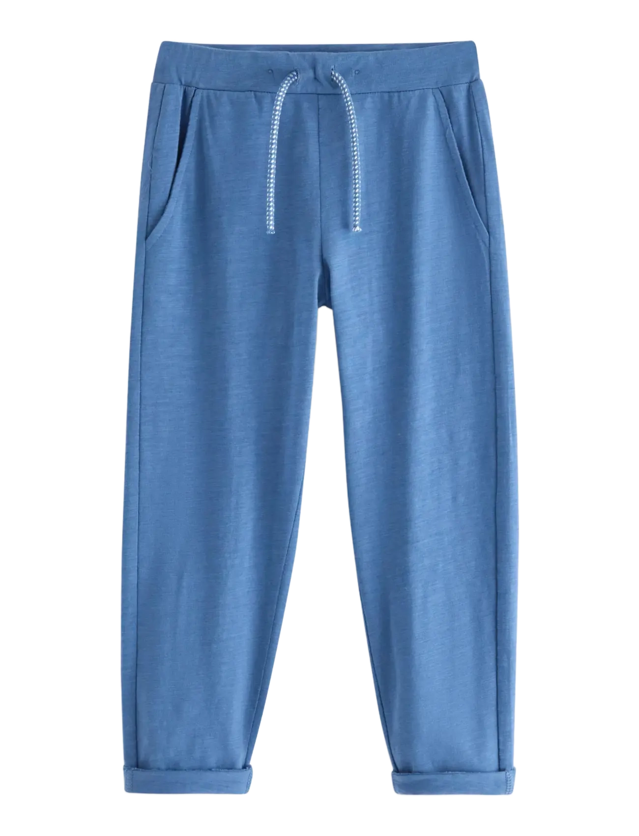 Lindex Trousers in slub jersey - Jogginghosen - LIGHT DUSTY BLUE / blue
