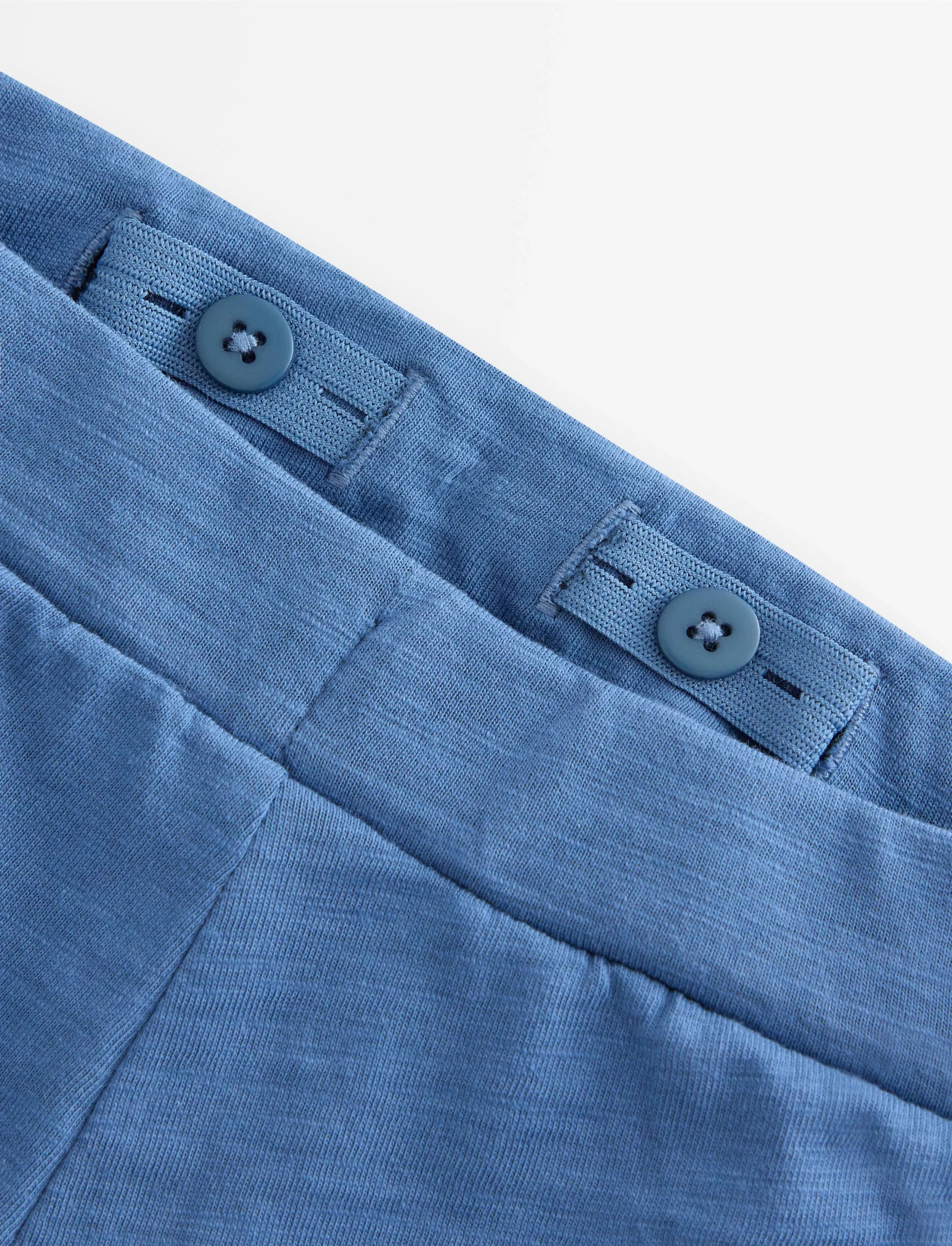 Lindex - Trousers in slub jersey - spodnie dresowe - light dusty blue - 5