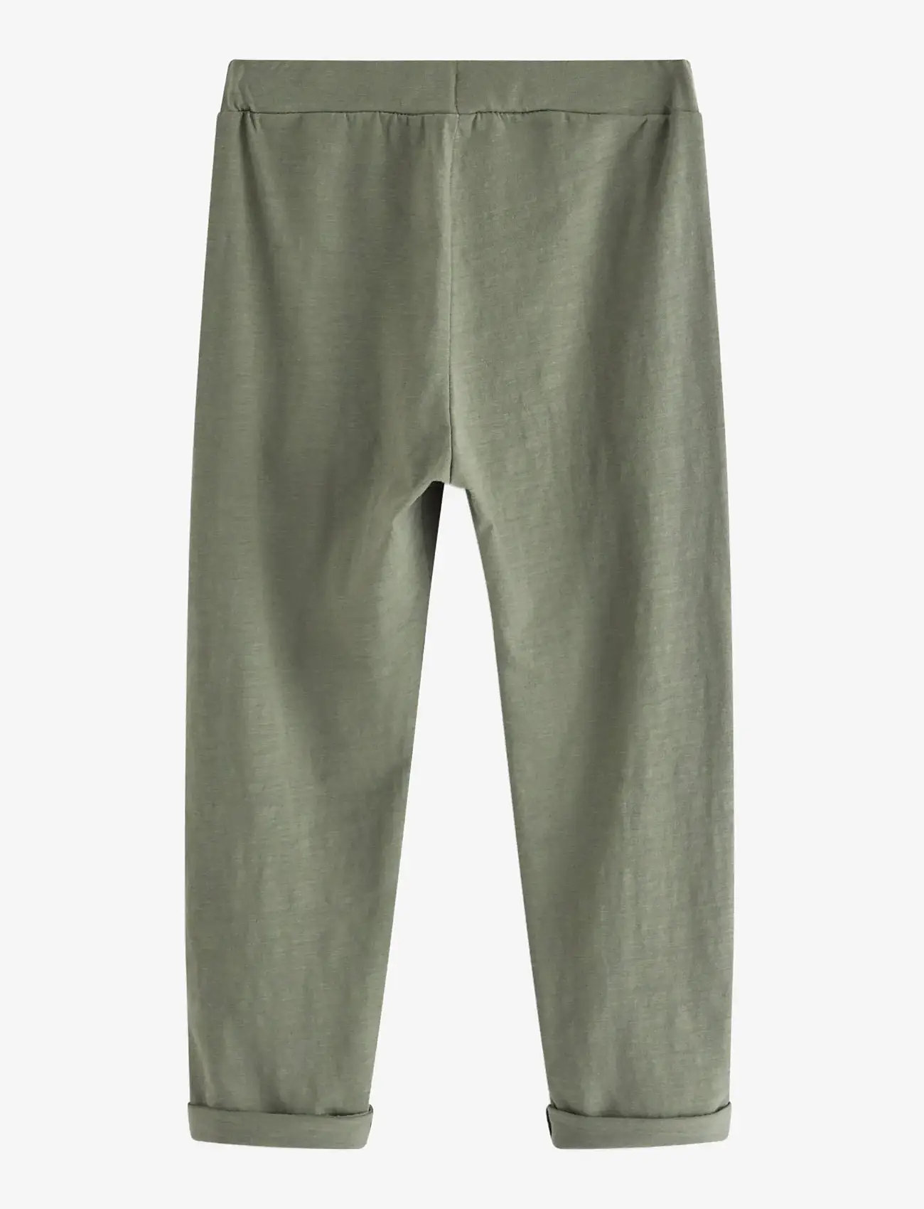 Lindex - Trousers in slub jersey - jogginghosen - lt dusty khaki - 2