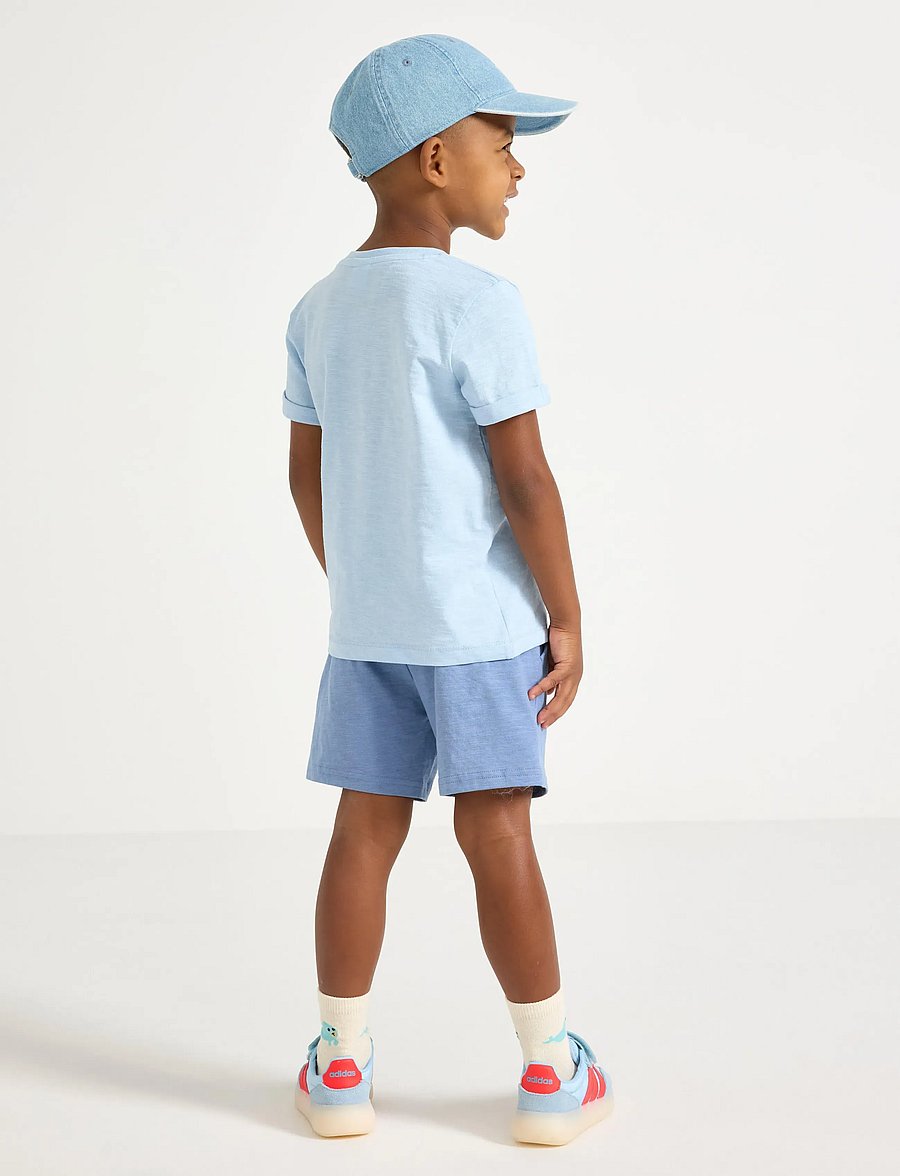 Lindex - Mid-length shorts - casual shorts - blue - 3