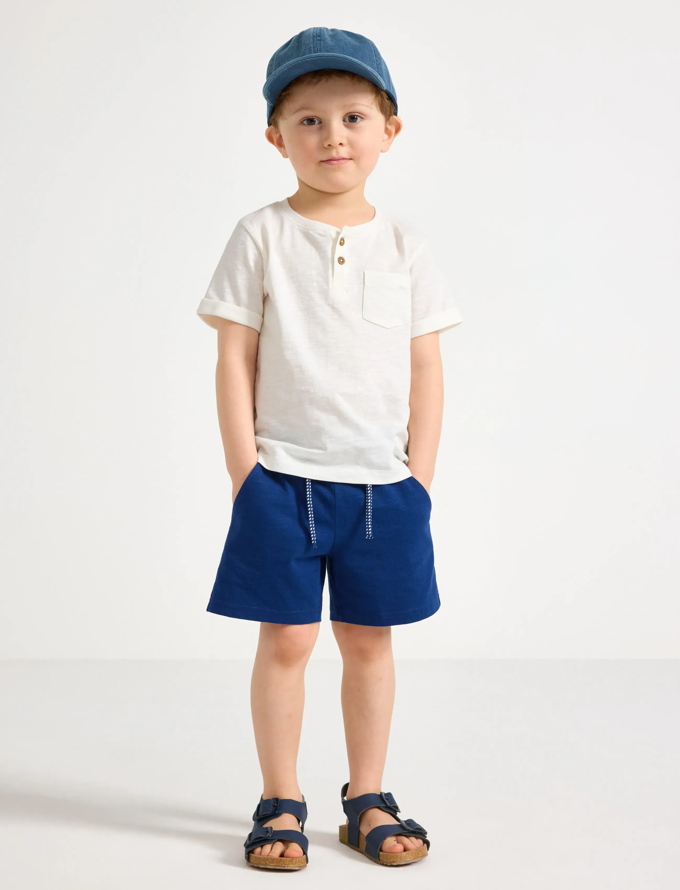 Lindex Mid-length shorts - Casual shorts - DARK BLUE / navy