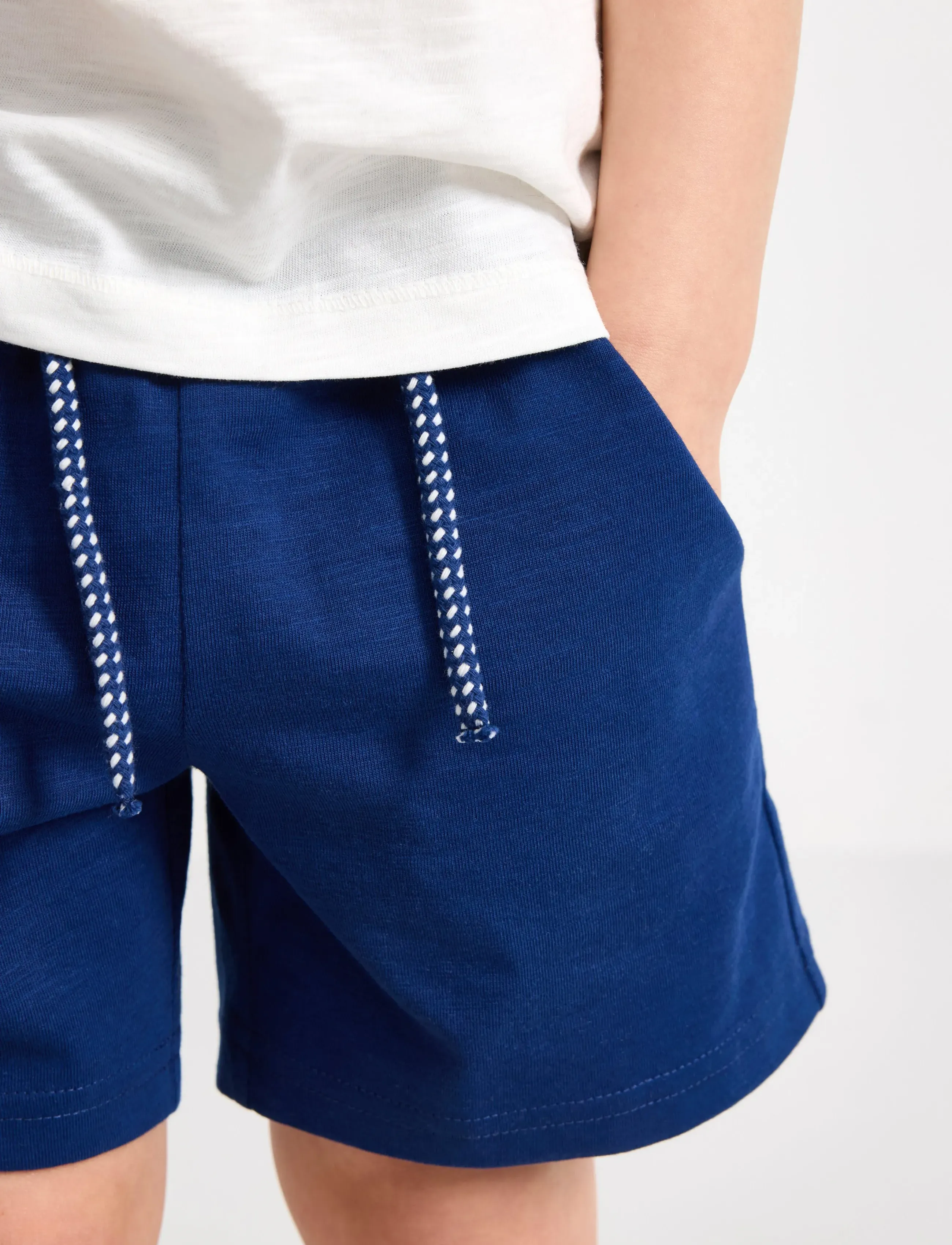Lindex - Mid-length shorts - treniņtērpa šorti - dark blue - 4