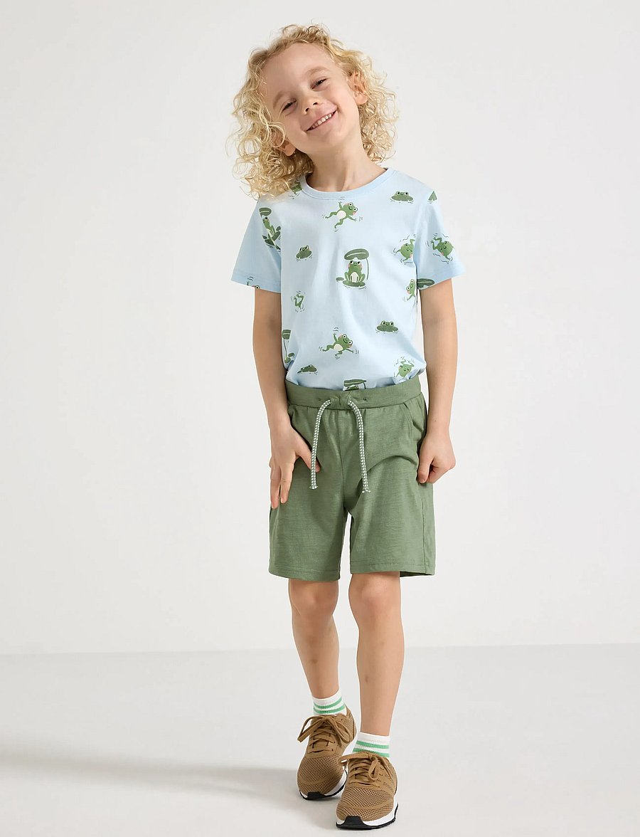 Lindex - Mid-length shorts - casual shorts - light khaki - 0