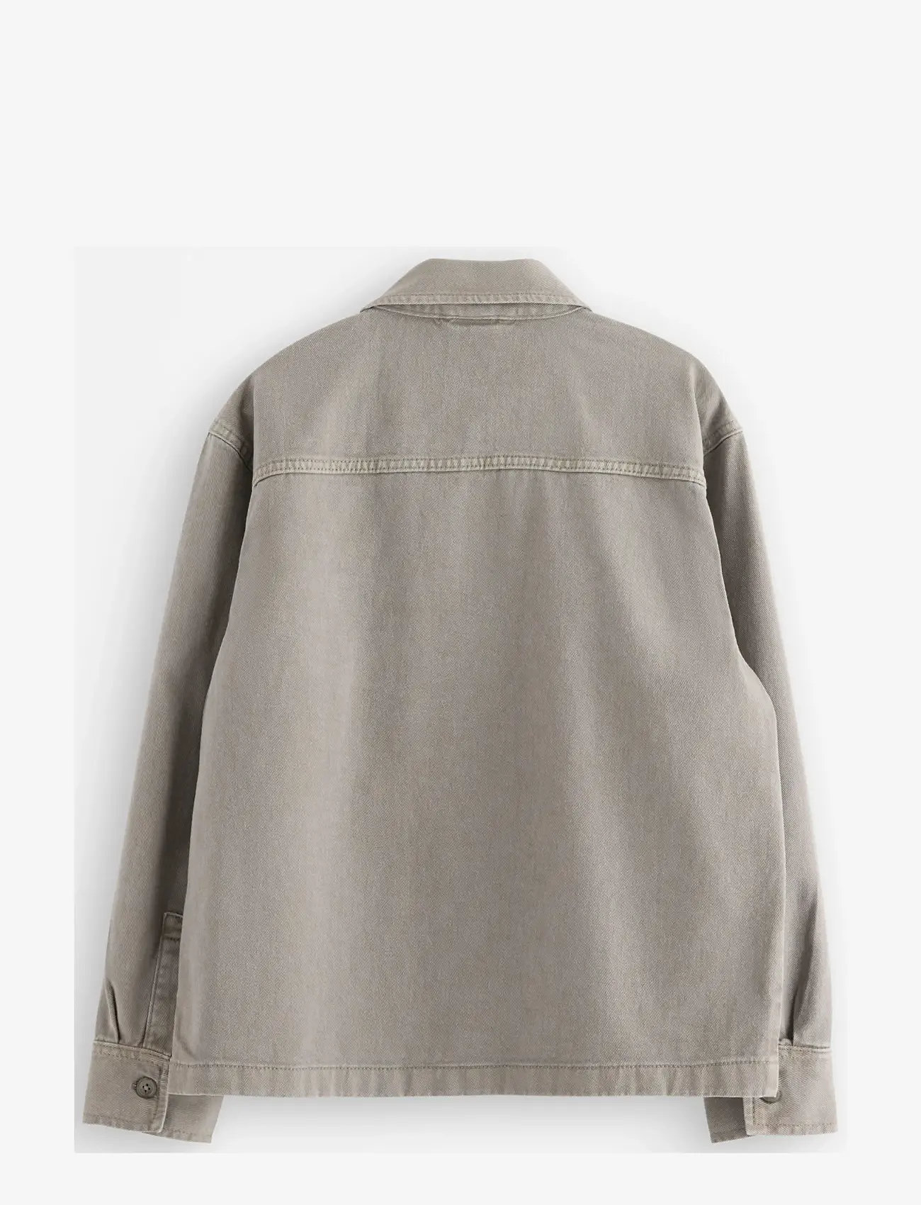 Lindex - Overshirt twill - langärmlige hemden - grey - 2