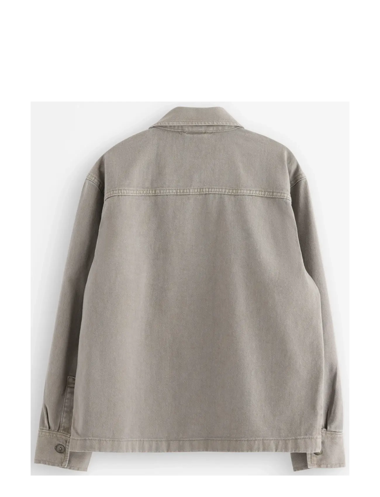 Lindex - Overshirt in cotton twill - langærmede skjorter - grey - 2