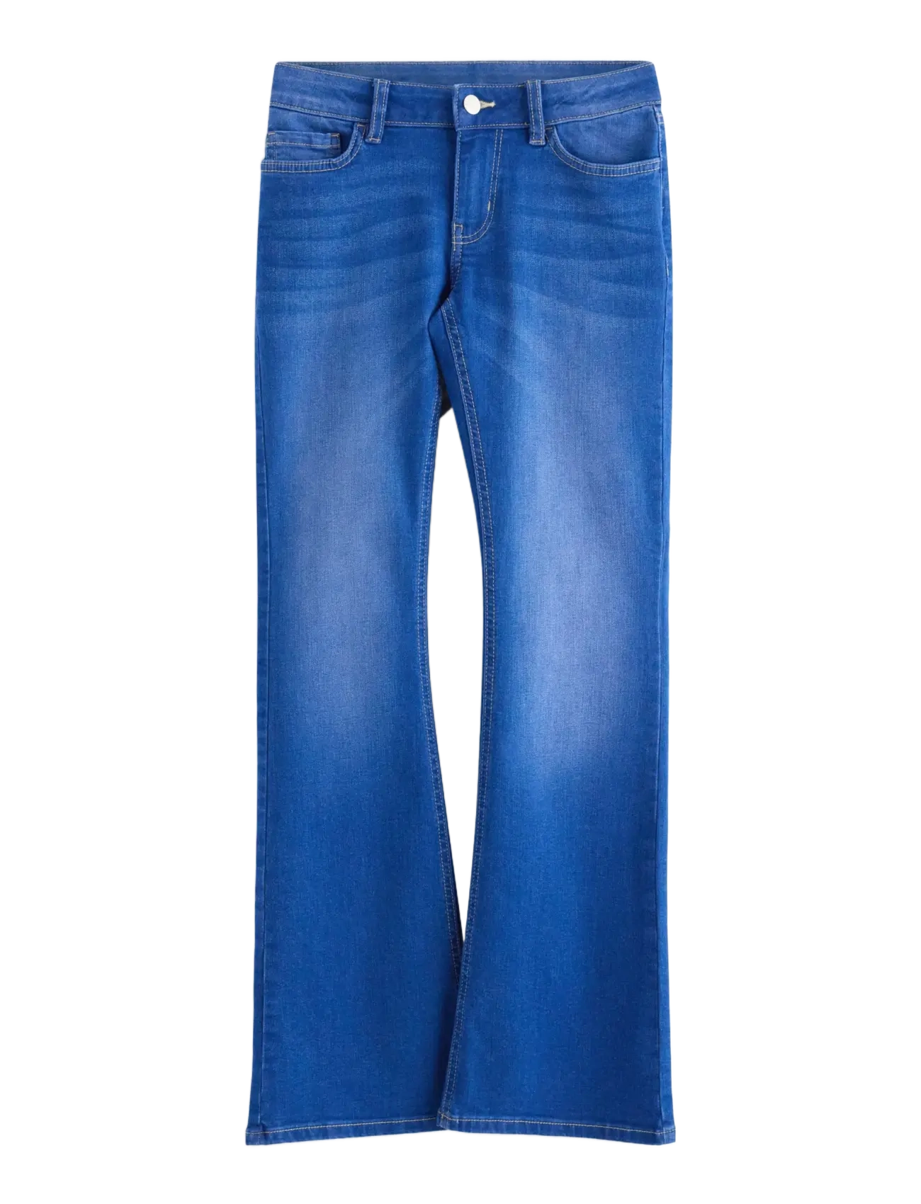 LINDEX Freja Flared Bein Jeans Blau - 164 - Kinder