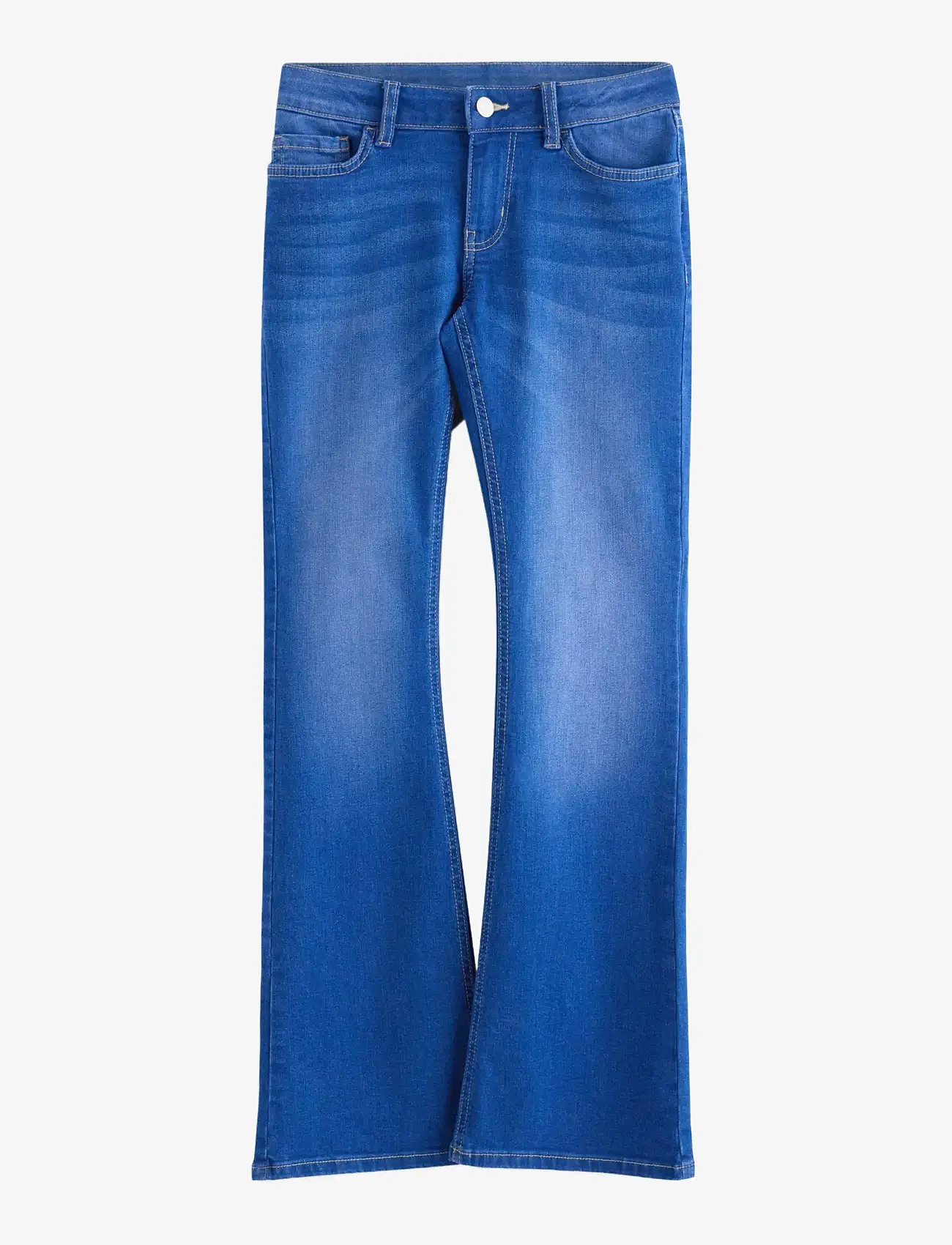 Lindex - FREJA Flared leg jeans - brede jeans - bright blue - 1