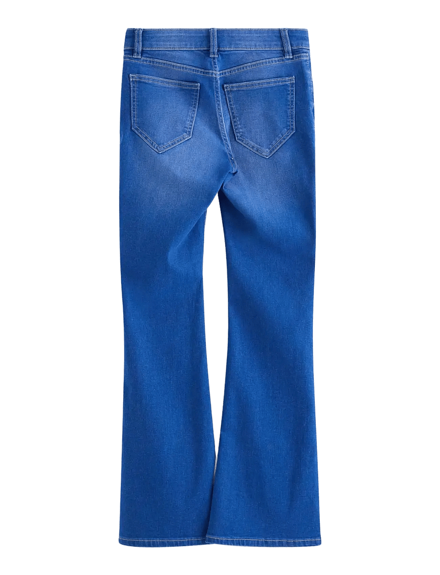 Lindex - FREJA Flared leg jeans - hosen mit weitem bein - bright blue - 2