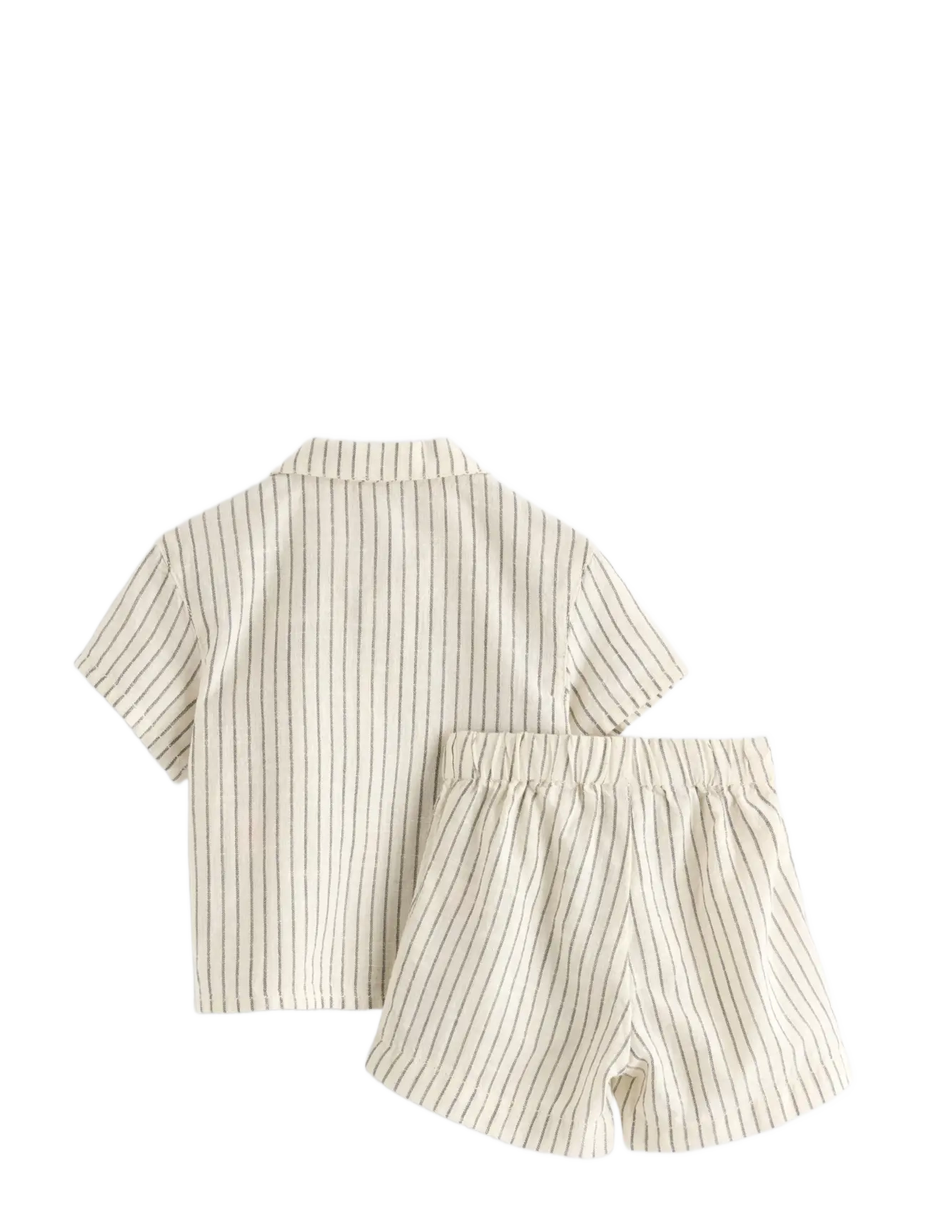 Lindex - Set - shirt and shorts - sets mit kurzärmeligem t-shirt - white - 1