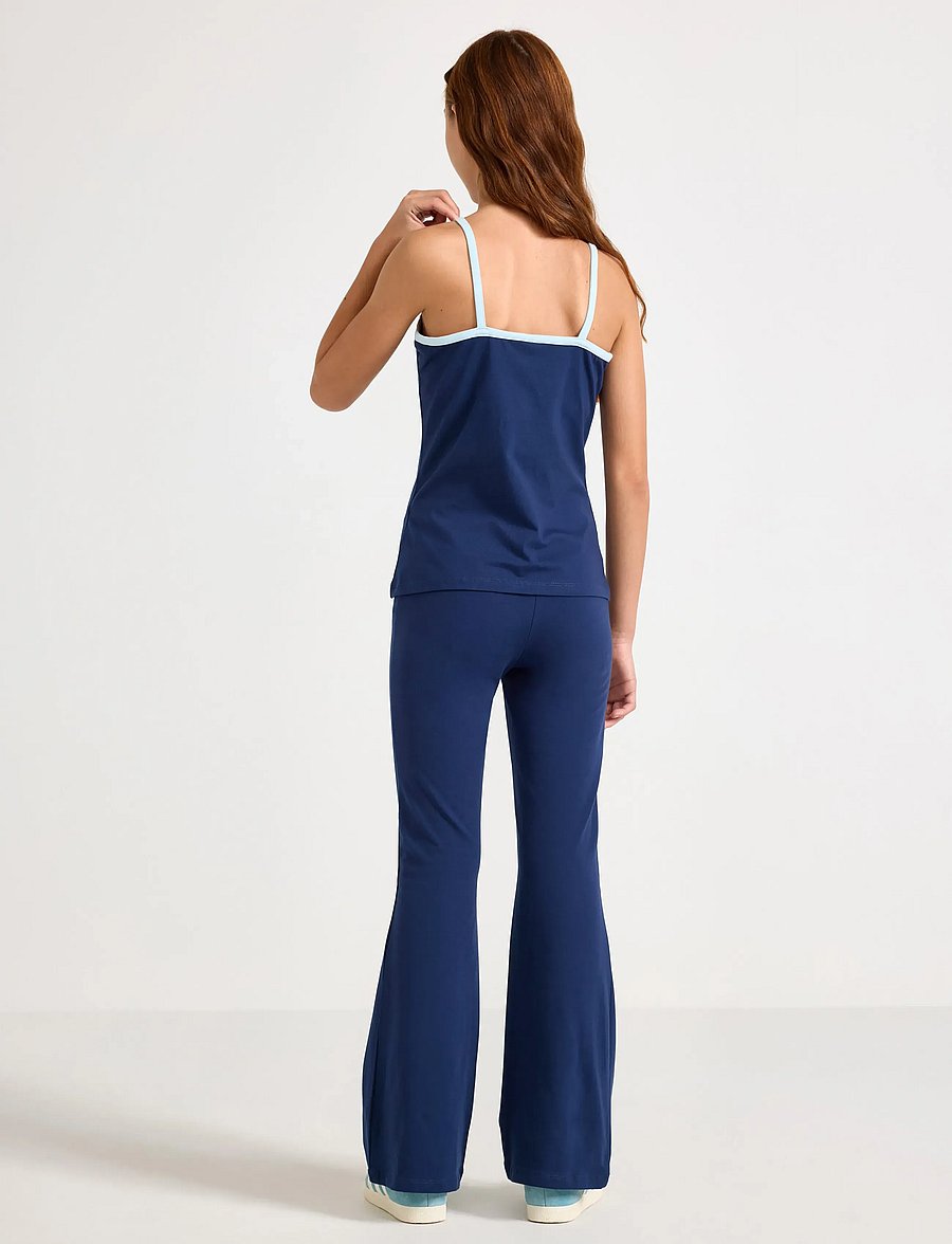 Lindex - 2pack strap tank top and yoga - tanktops - blue - 3