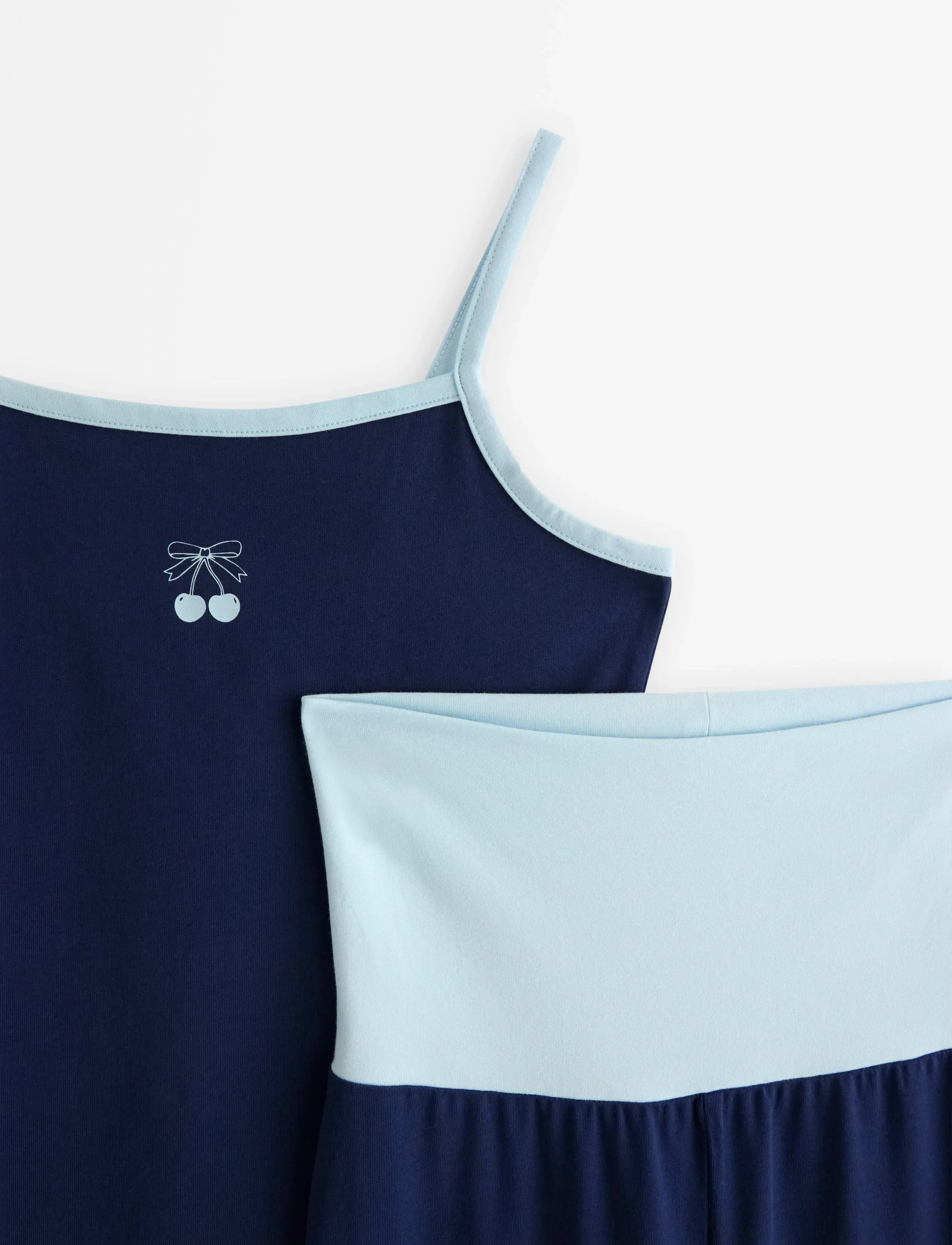 Lindex - 2pack strap tank top and yoga - topi bez piedurknēm - blue - 5