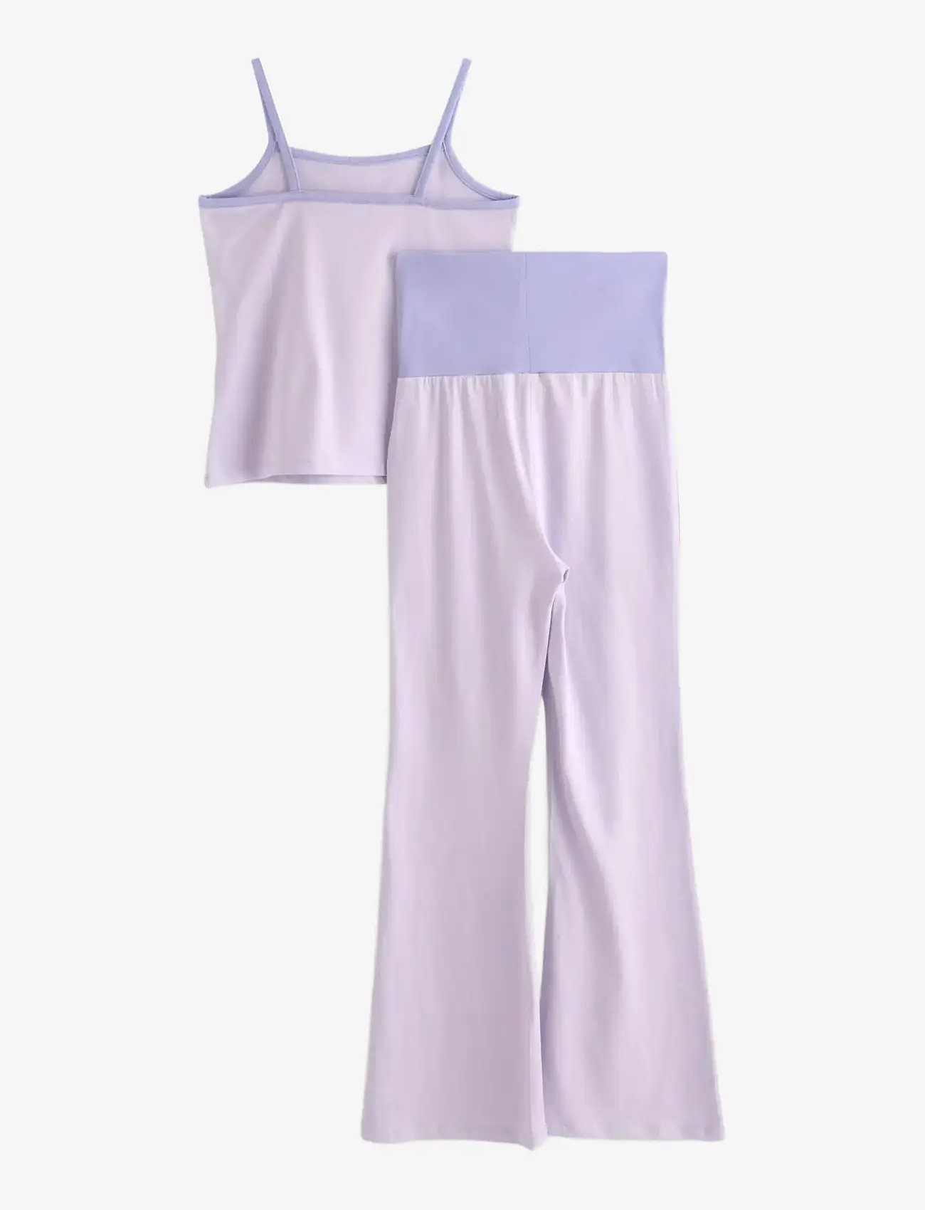 Lindex - 2pack strap tank top and yoga - tanktops - lilac - 2