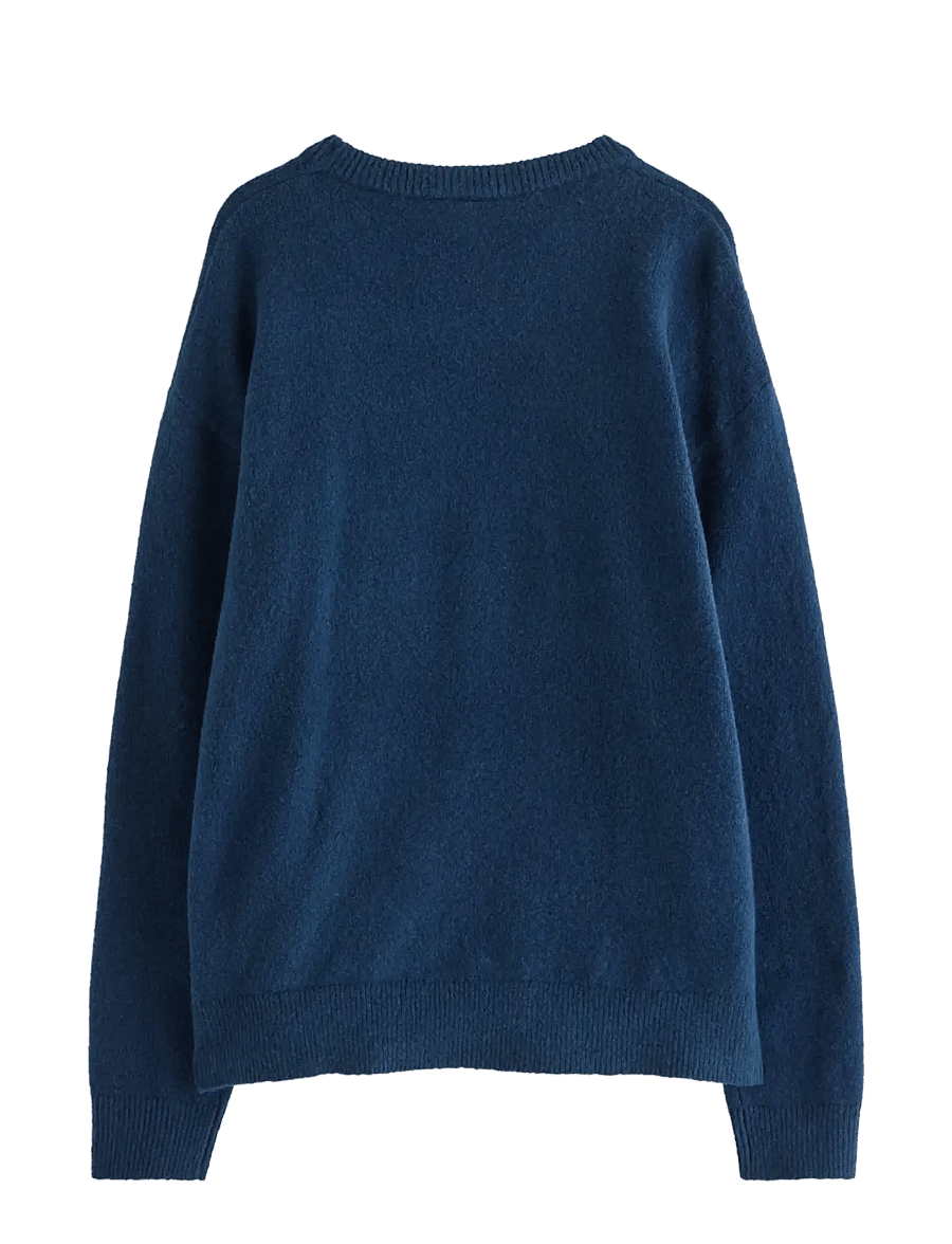 Lindex - Stickad tröja - pullover - dark blue - 2