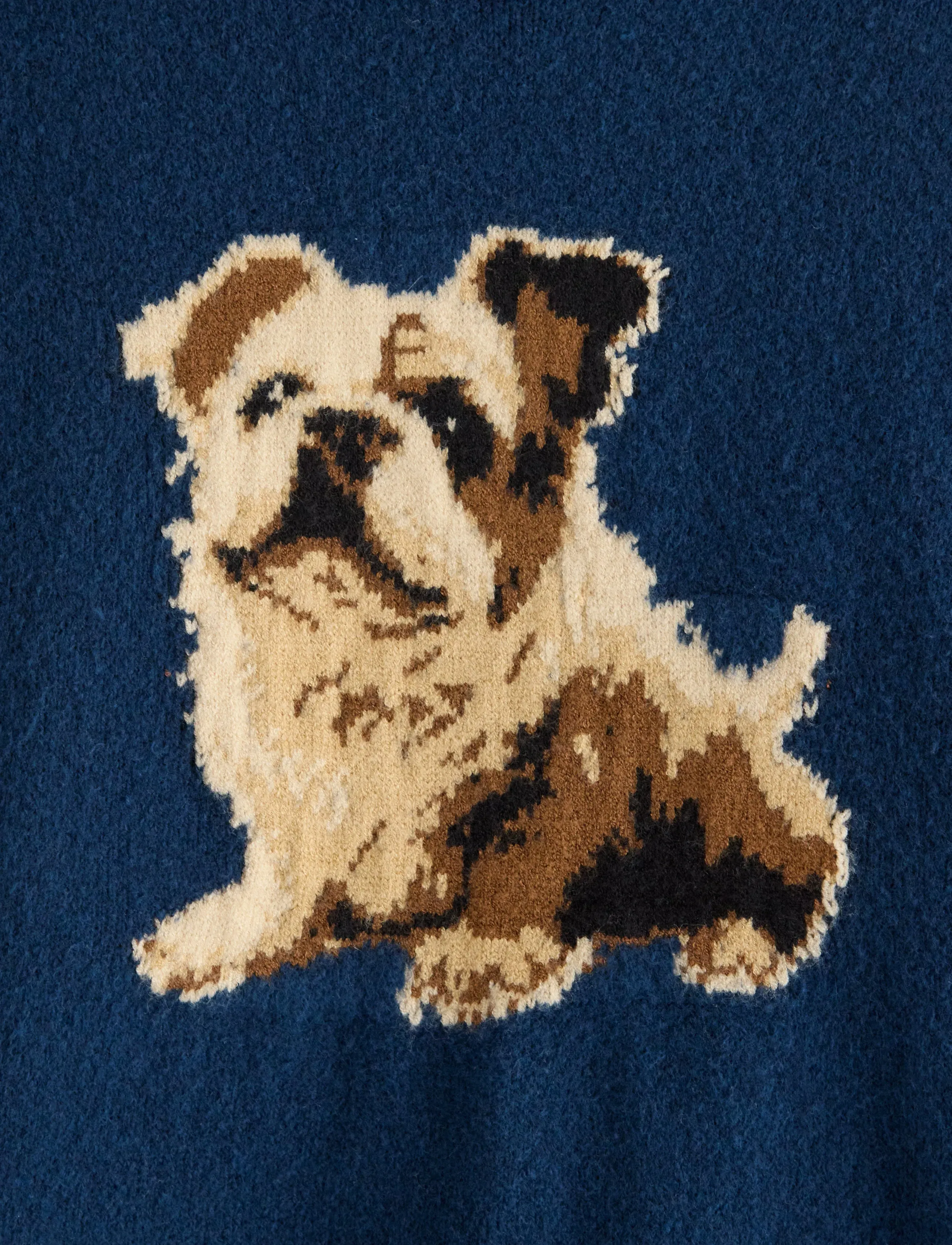 Lindex - Stickad tröja - trøjer - dark blue - 5