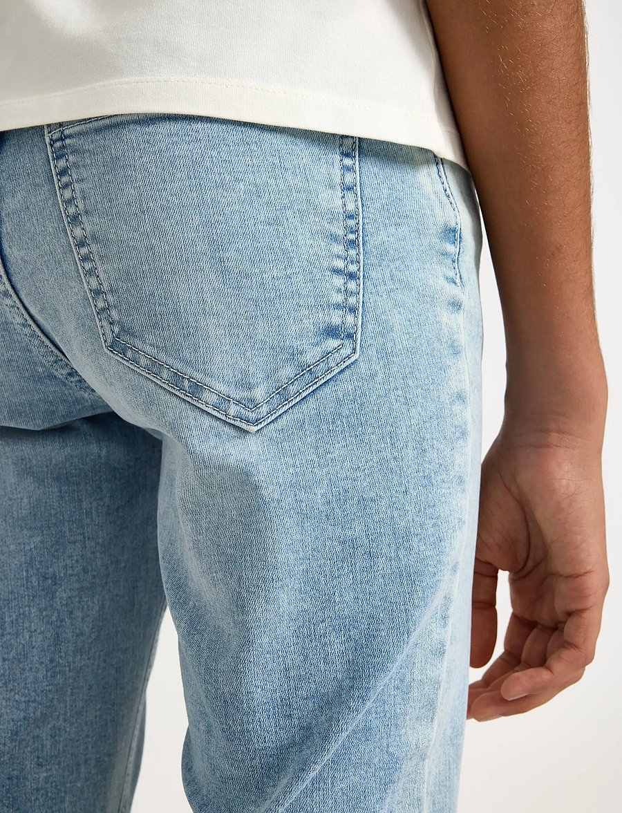 Lindex - Trousers denim Freja lt blue - alt laienevad teksad - light denim - 4