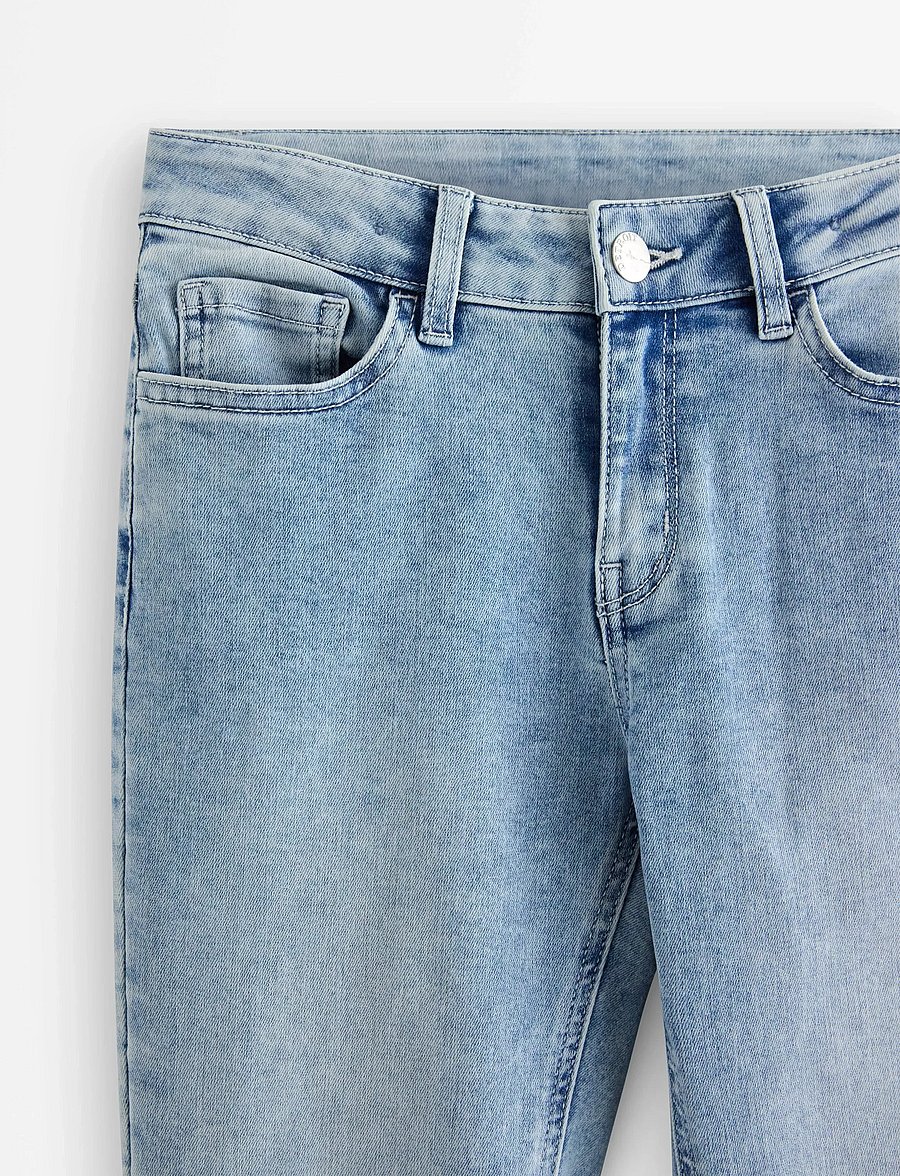 Lindex - Trousers denim Freja lt blue - alt laienevad teksad - light denim - 5