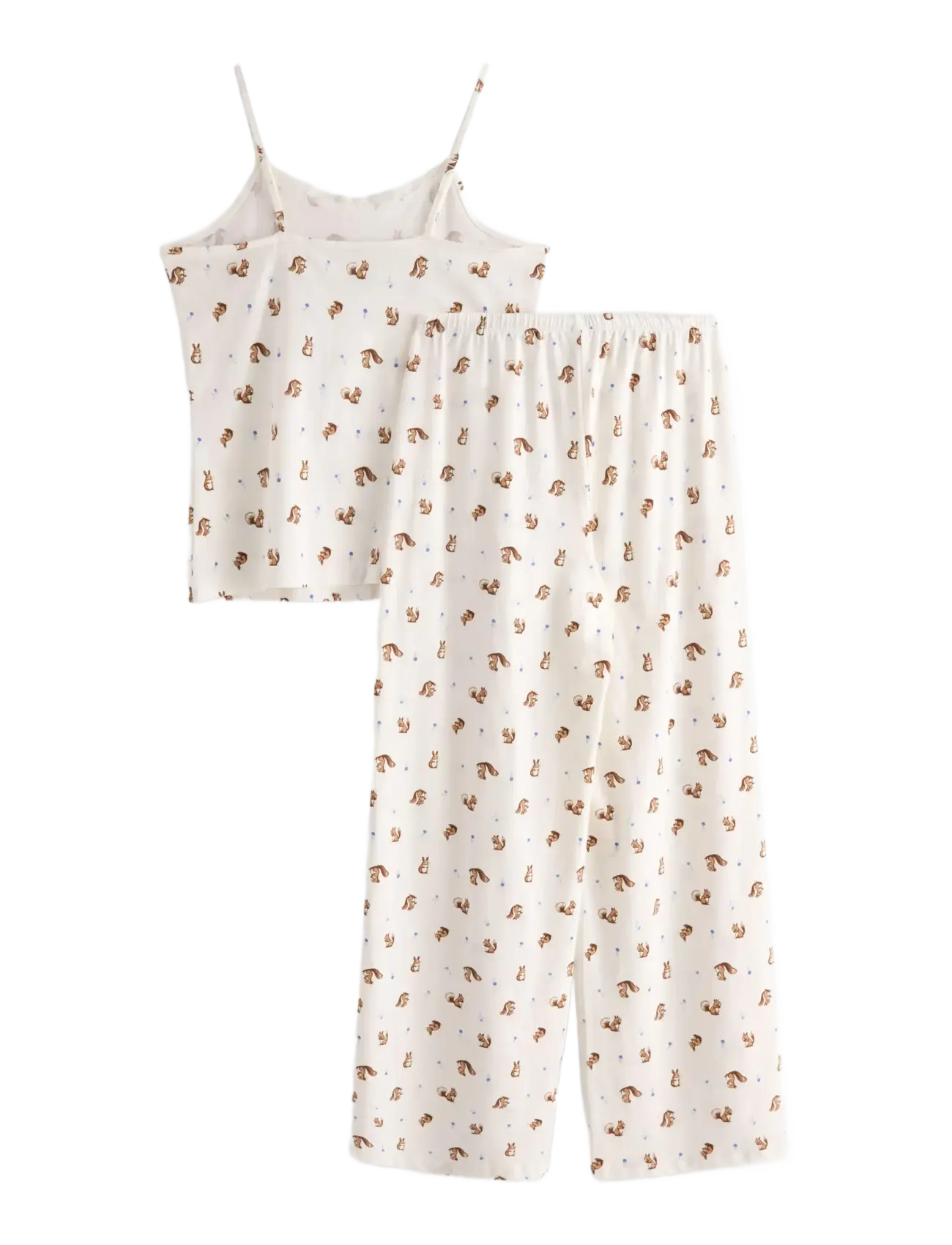 Lindex - Pyjama set singlet trousers mi - pyjama-sets - off white - 2