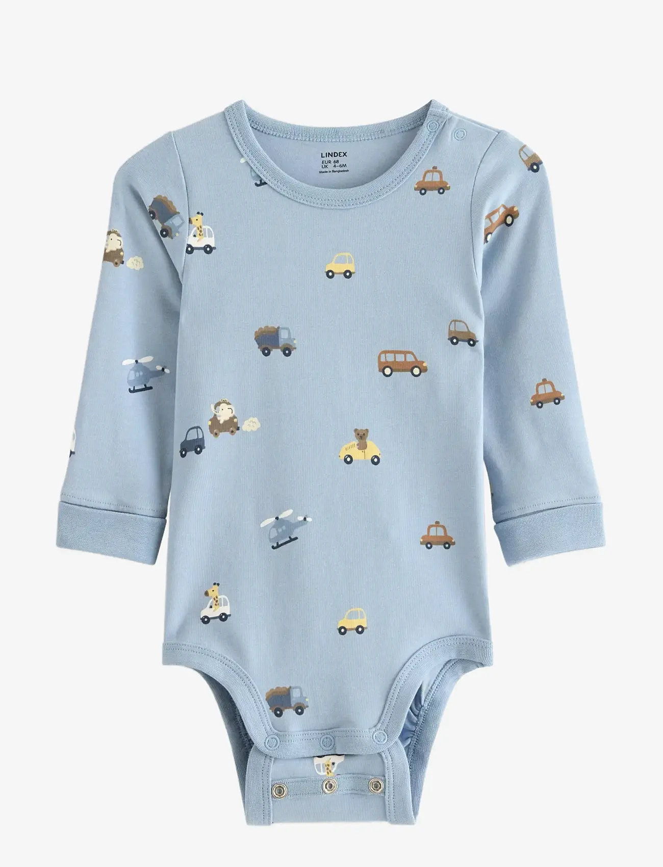 Lindex - Bodysuit - long-sleeved - light dusty blue - 0