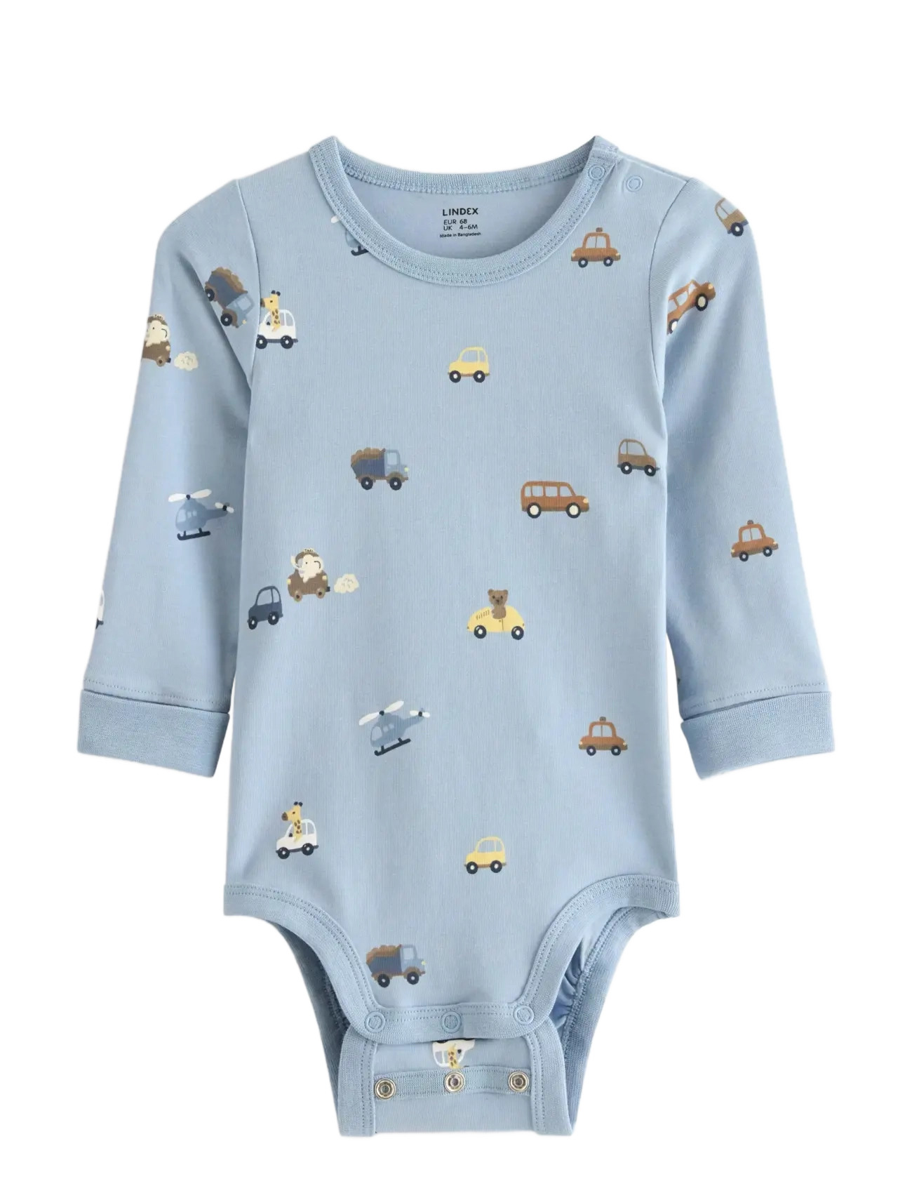 Lindex Bodysuit - Långärmade bodysuits - LIGHT DUSTY BLUE / blue