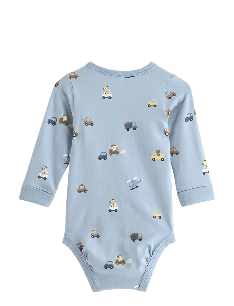 Lindex - Bodysuit - langærmede heldragter - light dusty blue - 1