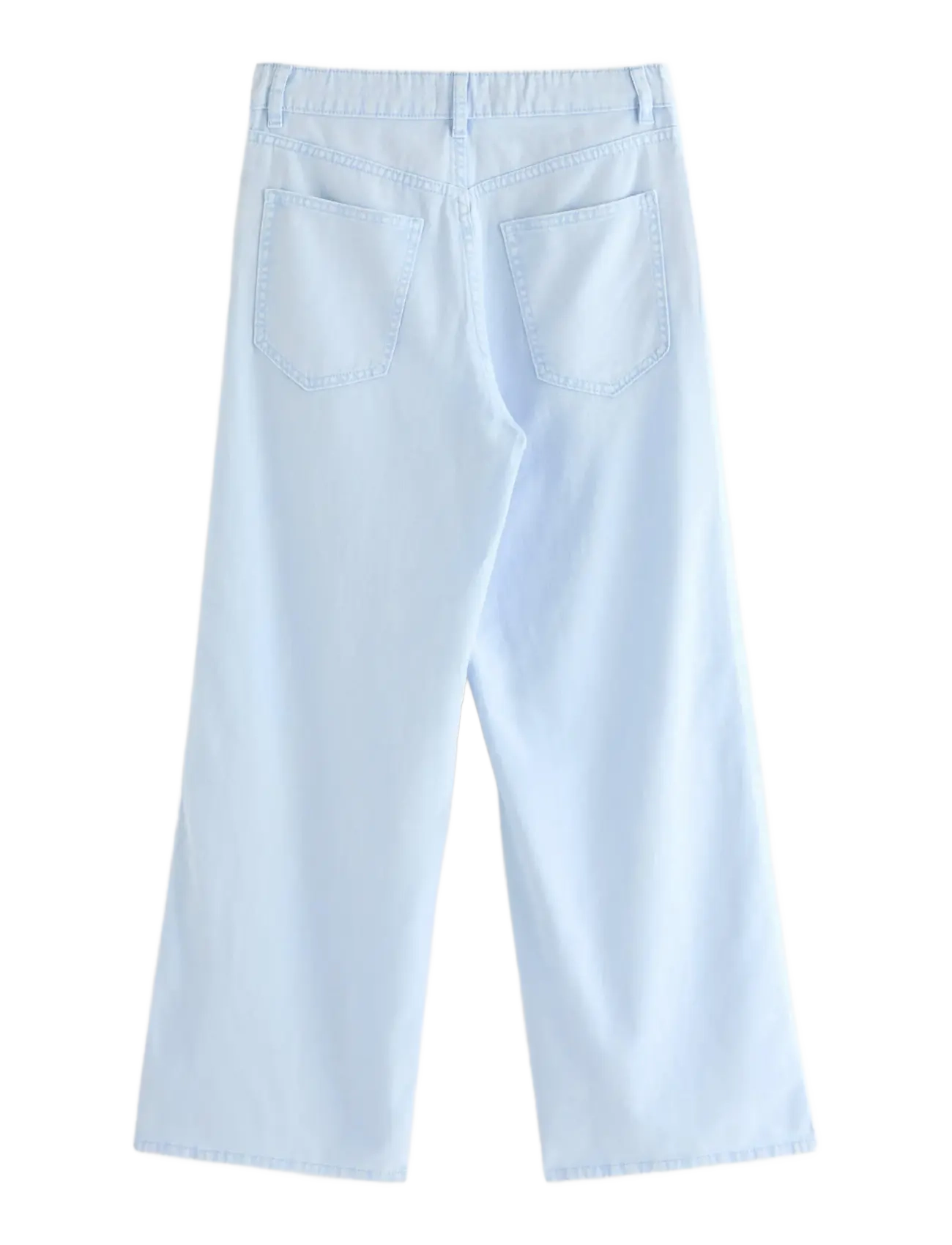 Lindex - Trouser woven twill Vega - alt laienevad teksad - light blue - 2