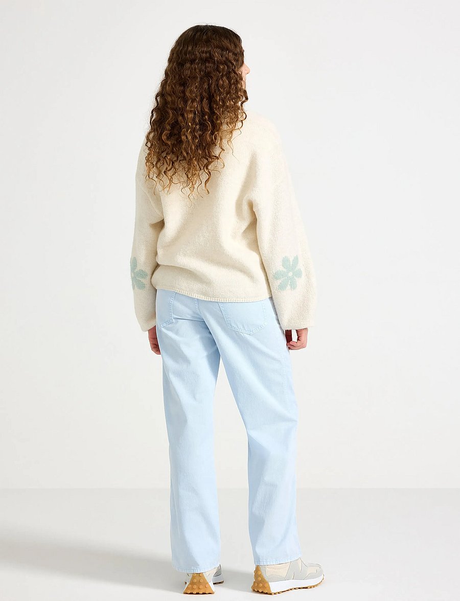 Lindex - Trouser woven twill Vega - vaba lõikega teksad - light blue - 3