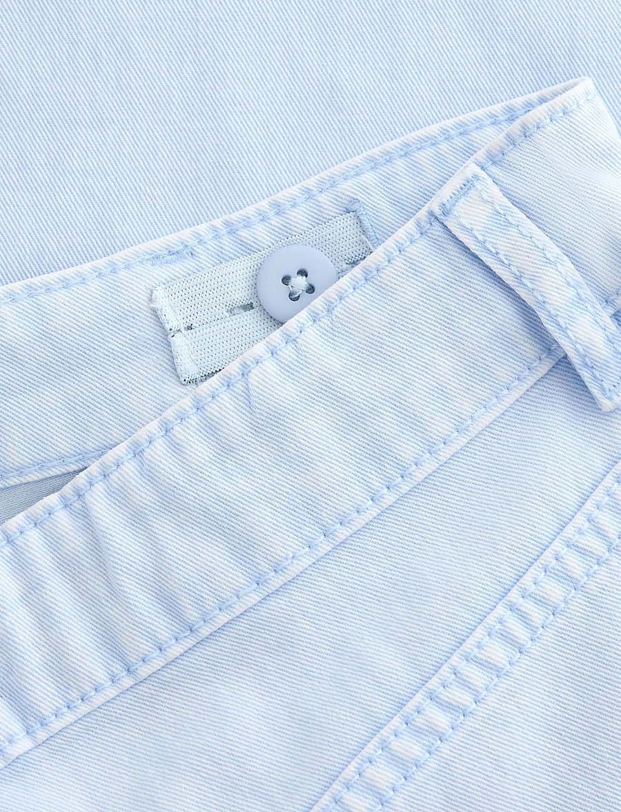 Lindex - Trouser woven twill Vega - vaba lõikega teksad - light blue - 5