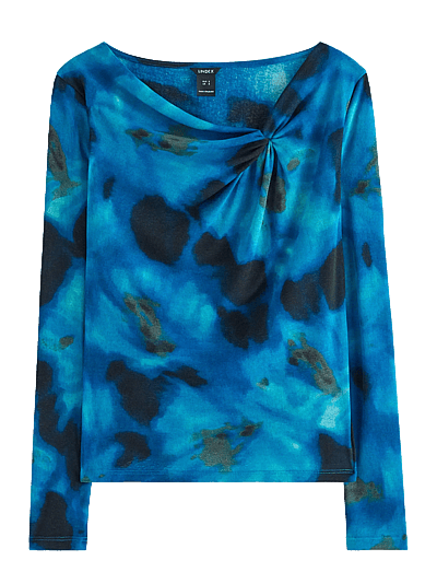 Lindex Top Simonetta - Long-sleeved tops - BLUE / blue