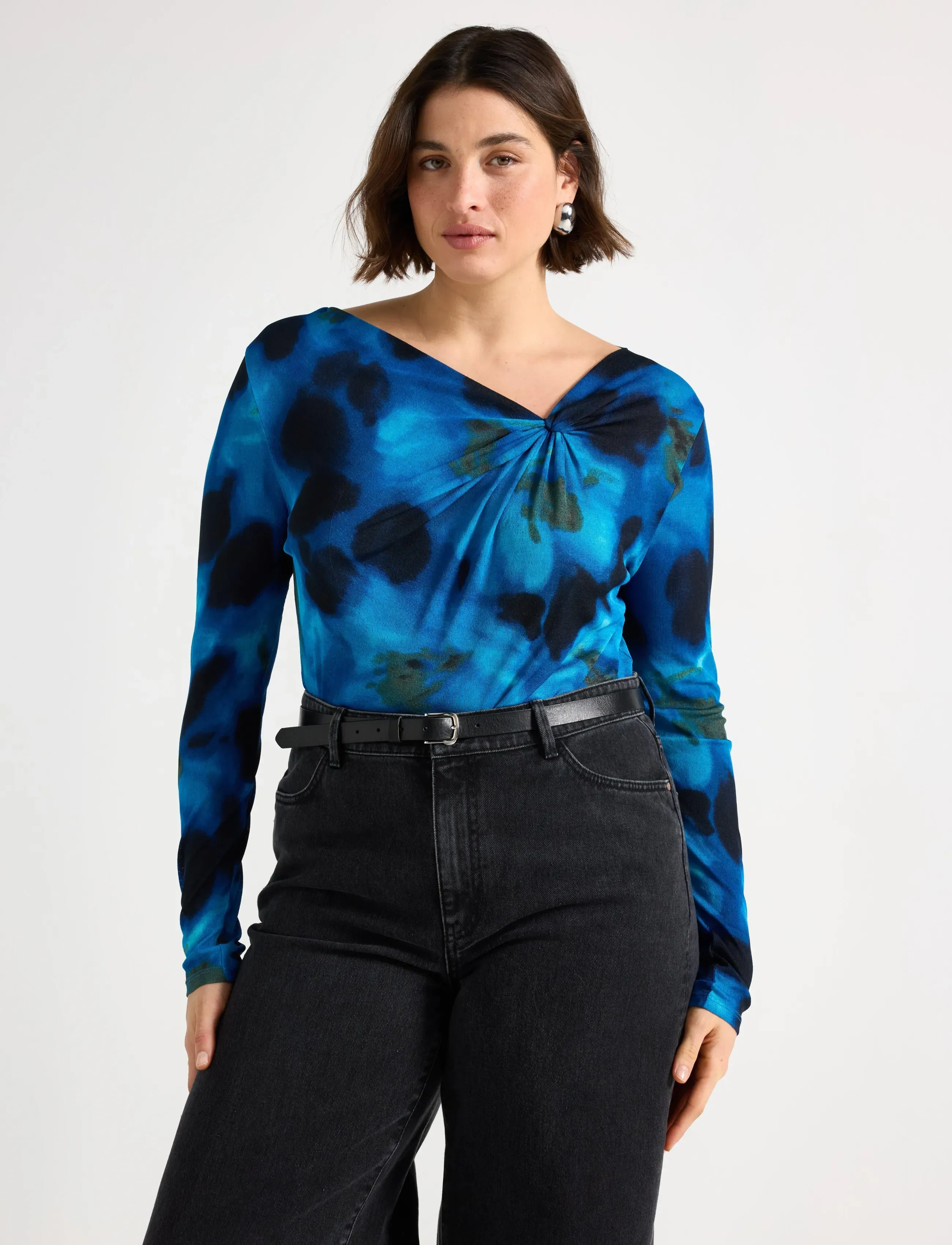 Lindex Top Simonetta - Långärmade toppar - BLUE / blue