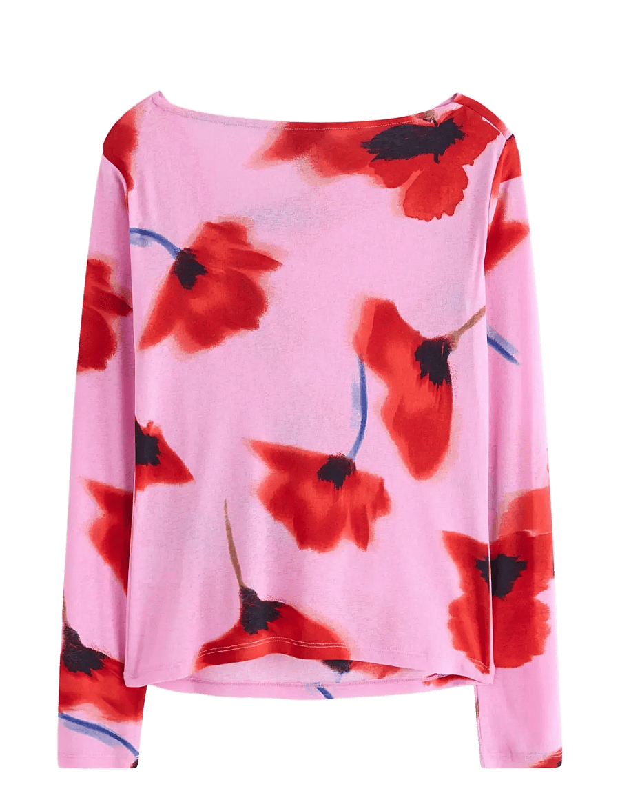 Lindex - Top Simonetta - pikkade varrukatega topid - pink - 2
