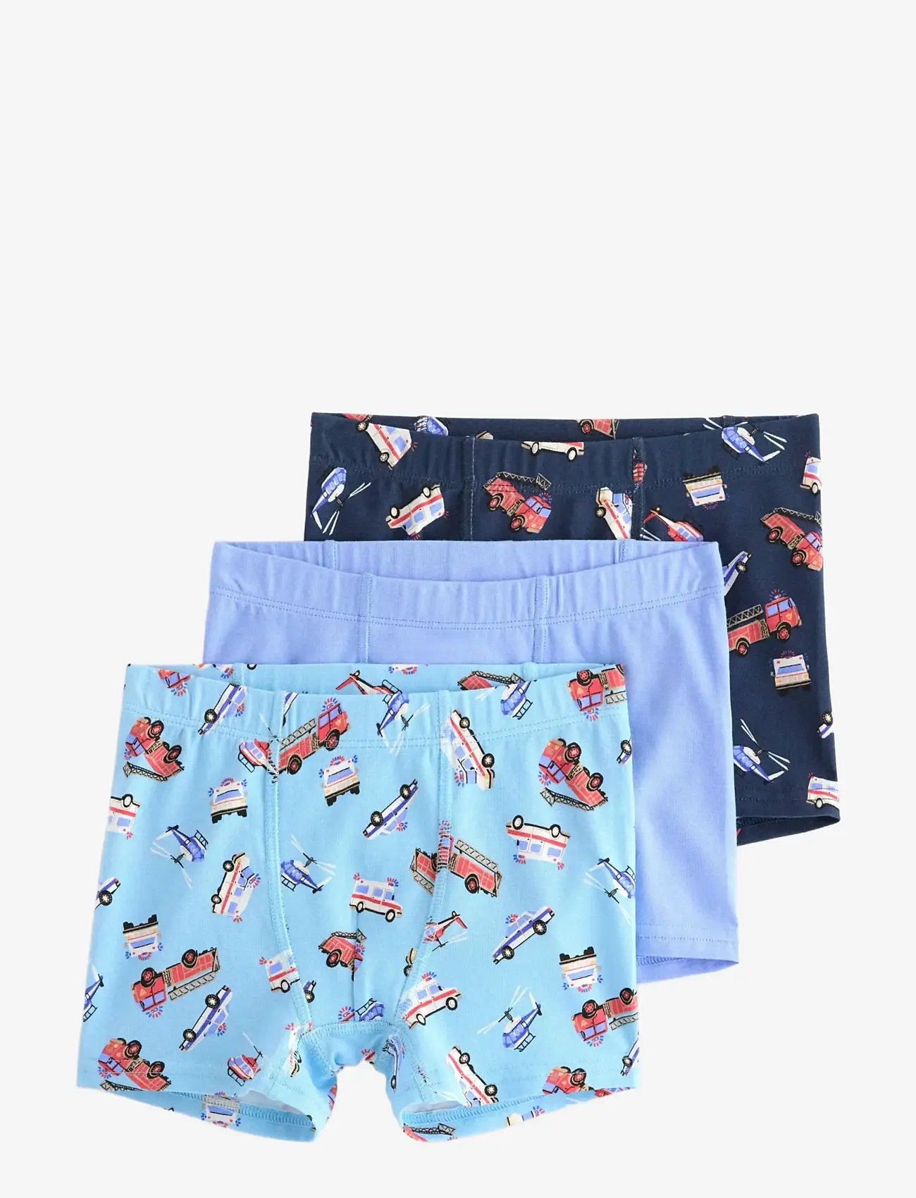 Lindex - 3-pack boxer shorts - underpants - dark blue - 0
