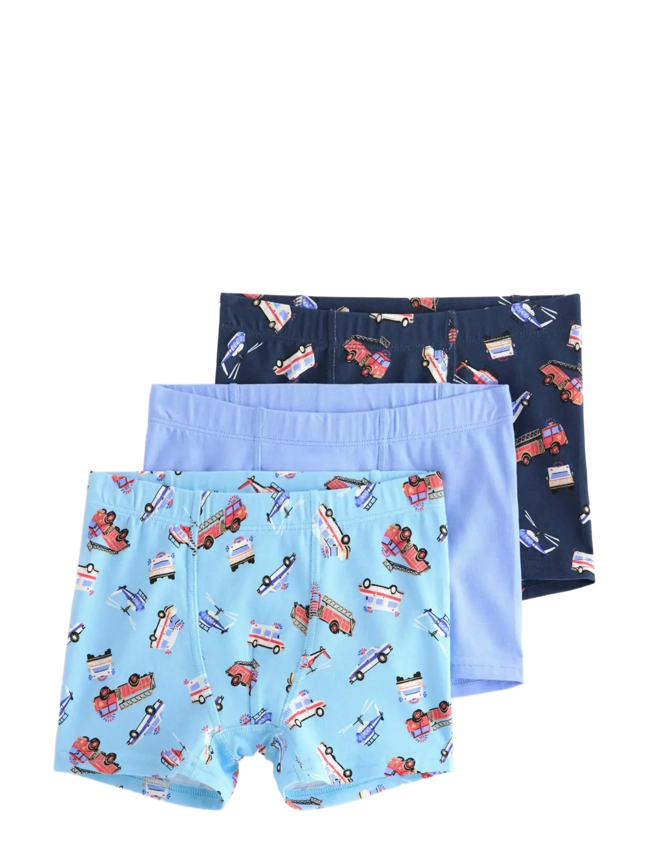 Lindex Boxer 3 pack aop SOS hidden el - Kalsonger - DARK BLUE / multi