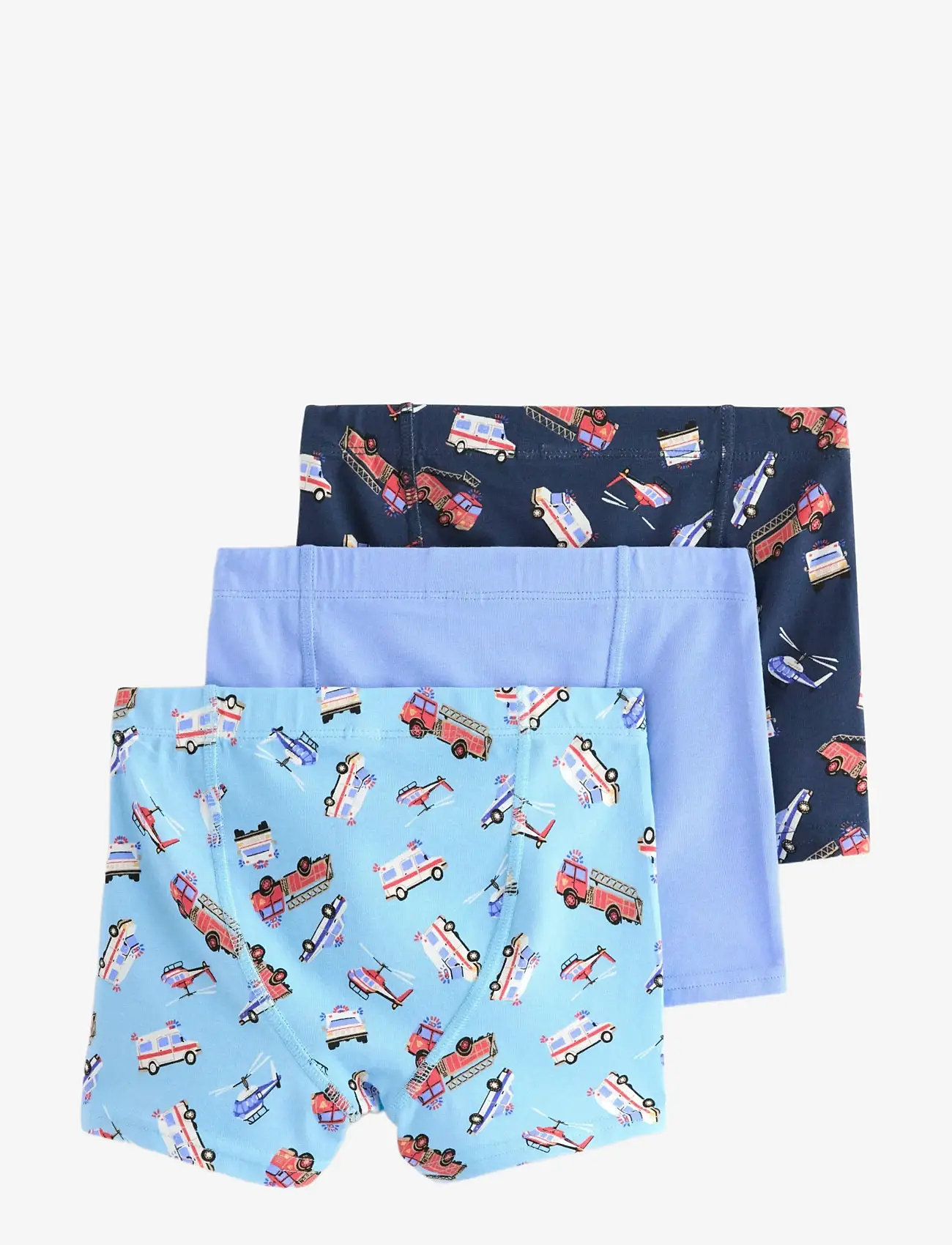 Lindex - 3-pack boxer shorts - underpants - dark blue - 1