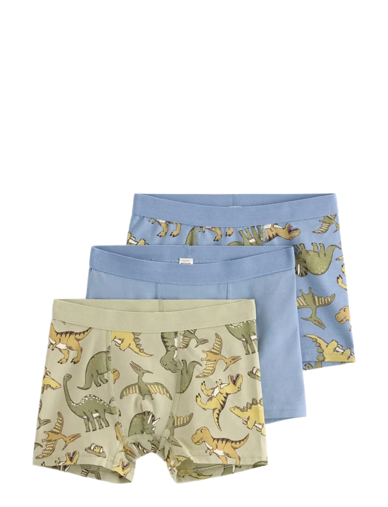 Lindex 3-pack boxer shorts - Vis alt - LT DUSTY BLUE / blue