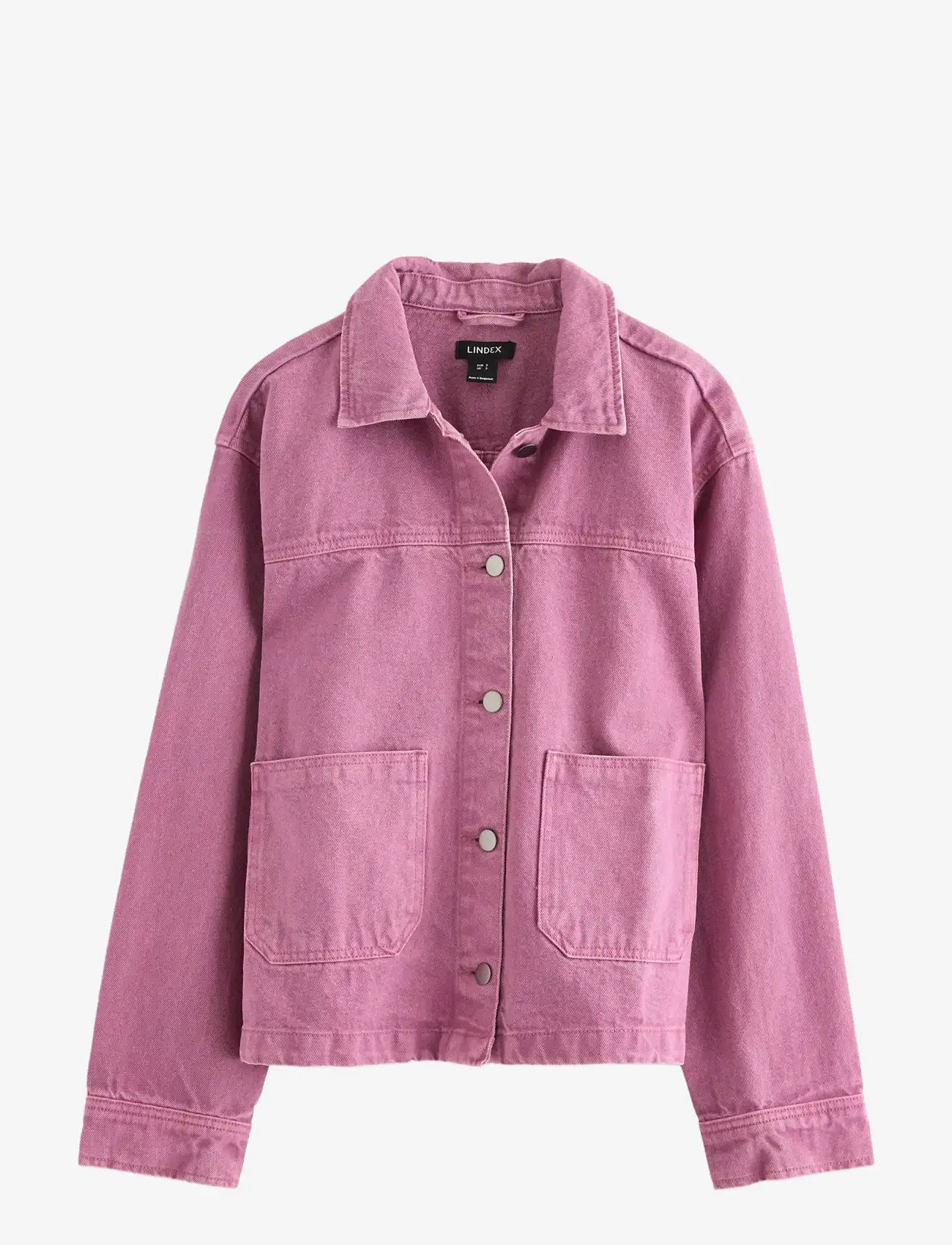 Lindex - Jakke i bomuldstwill - jeansjackor - dusty lilac - 1