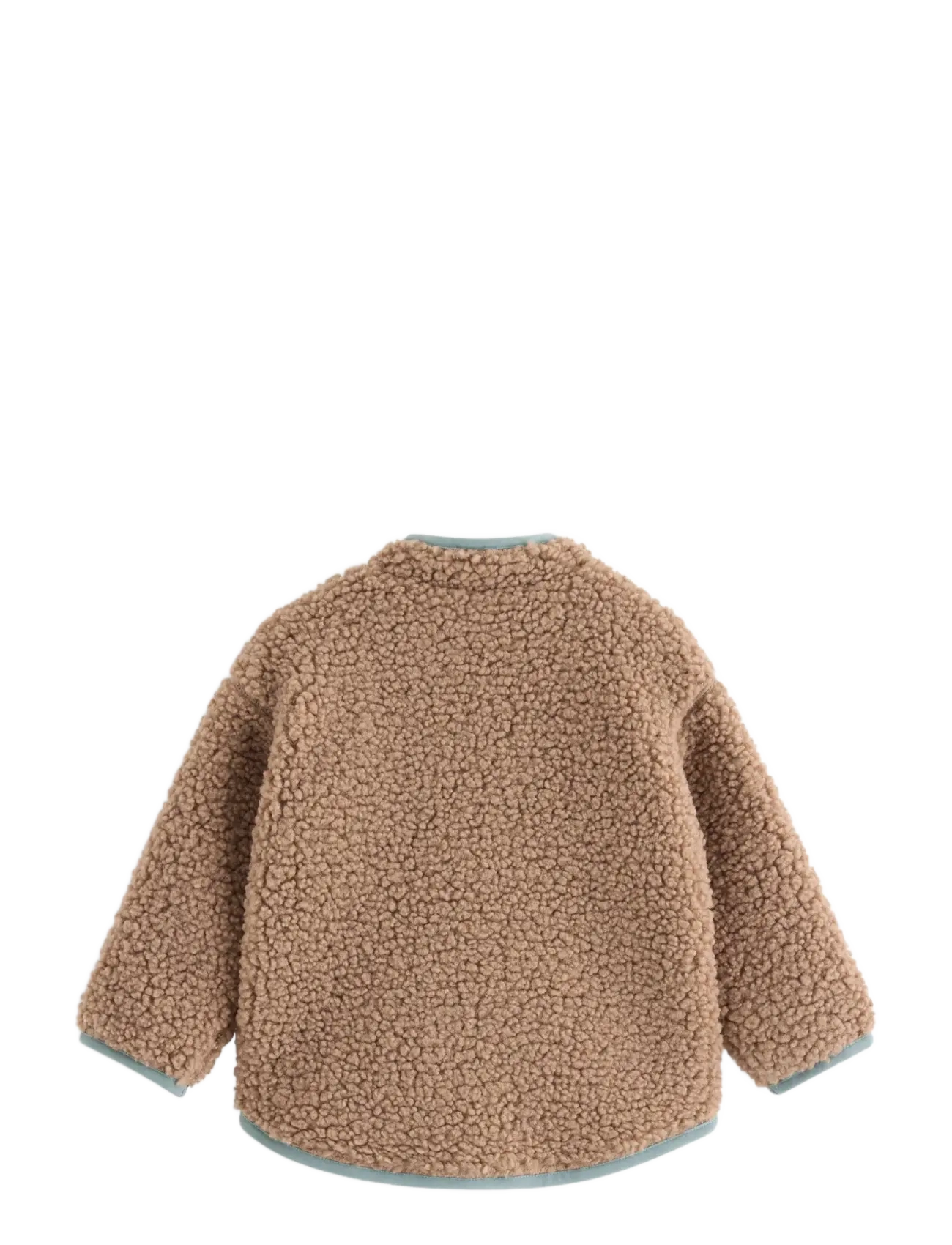 Lindex - Teddy jacket - fleecejackor - light dusty brown - 1