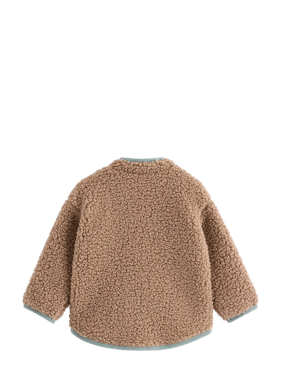 Lindex - Teddy jacket - fliisjakid - light dusty brown - 1