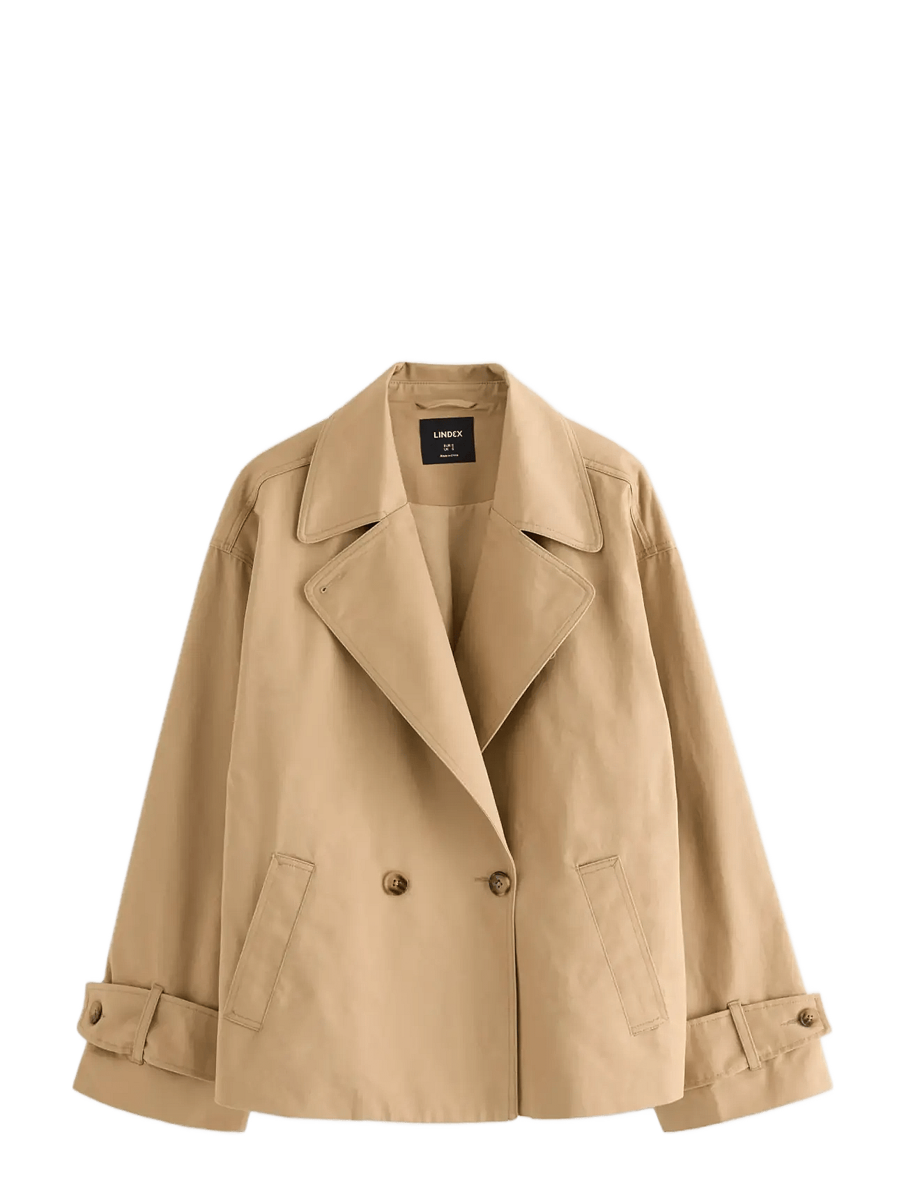 Lindex - Cropped Trenchcoat - Trenču