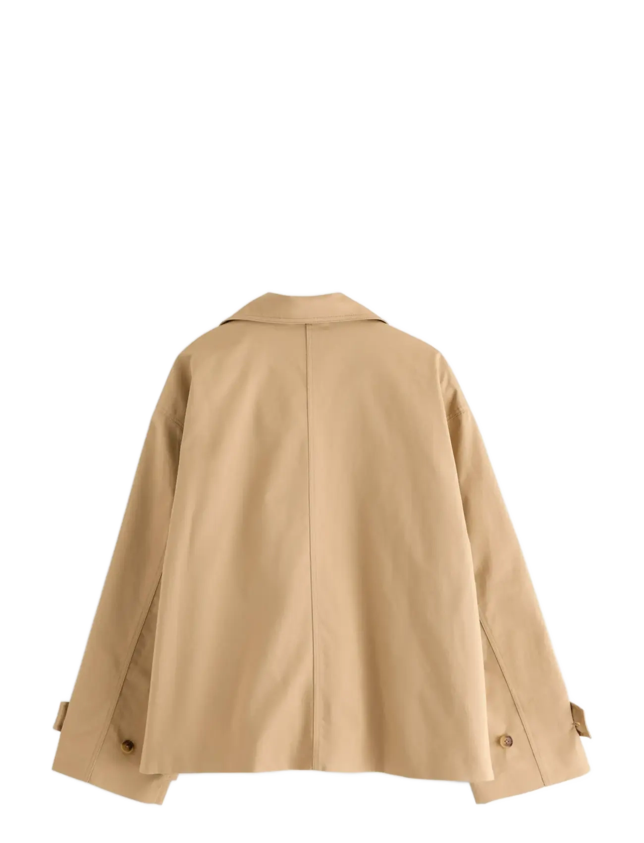 Lindex - Cropped trenchcoat - trenchcoats - beige - 2