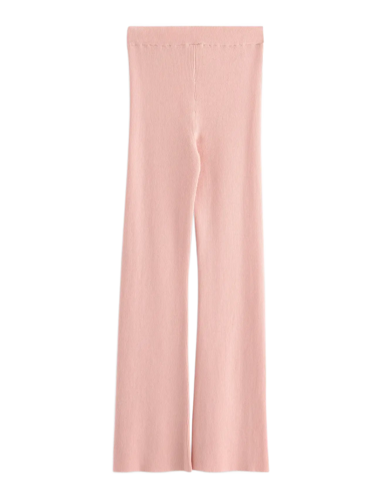 Lindex - Trousers knitted rib - einkaufen nach alter von - light dusty pink - 2
