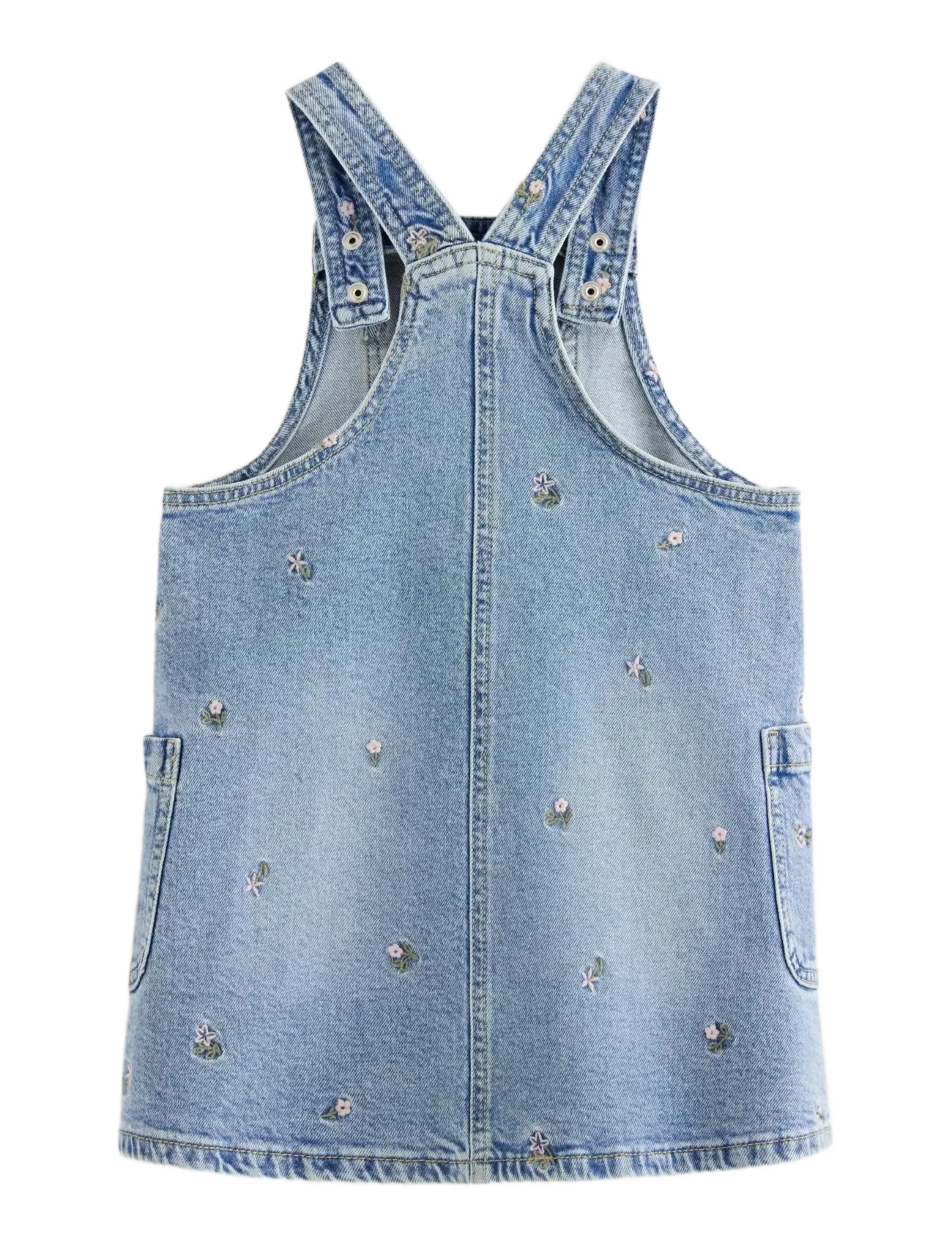 Lindex - Dungaree dress in denim - light denim - 2