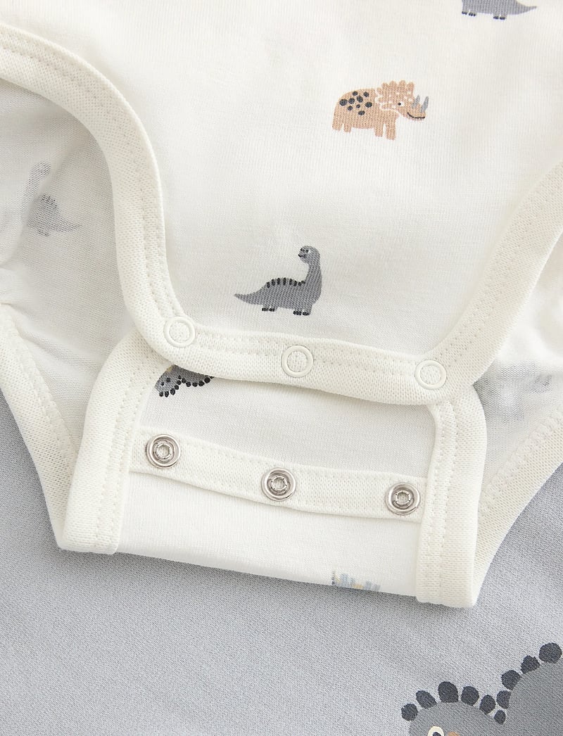 Lindex - Set 2 pcs wrap body trousers - sets mit body - light dusty blue - 2