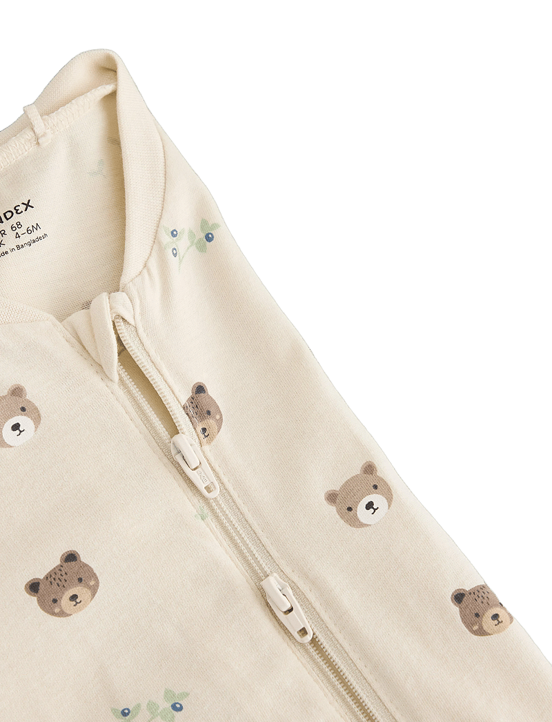 Lindex - Pyjamas aop 2 pack - magamiskombinesoonid - dusty green - 2