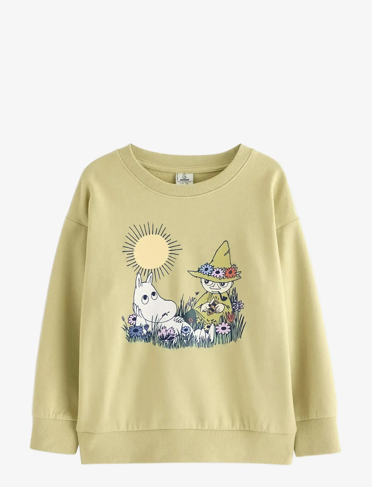 Lindex - Sweatshirt Moomin - sweatshirts - light dusty green - 1
