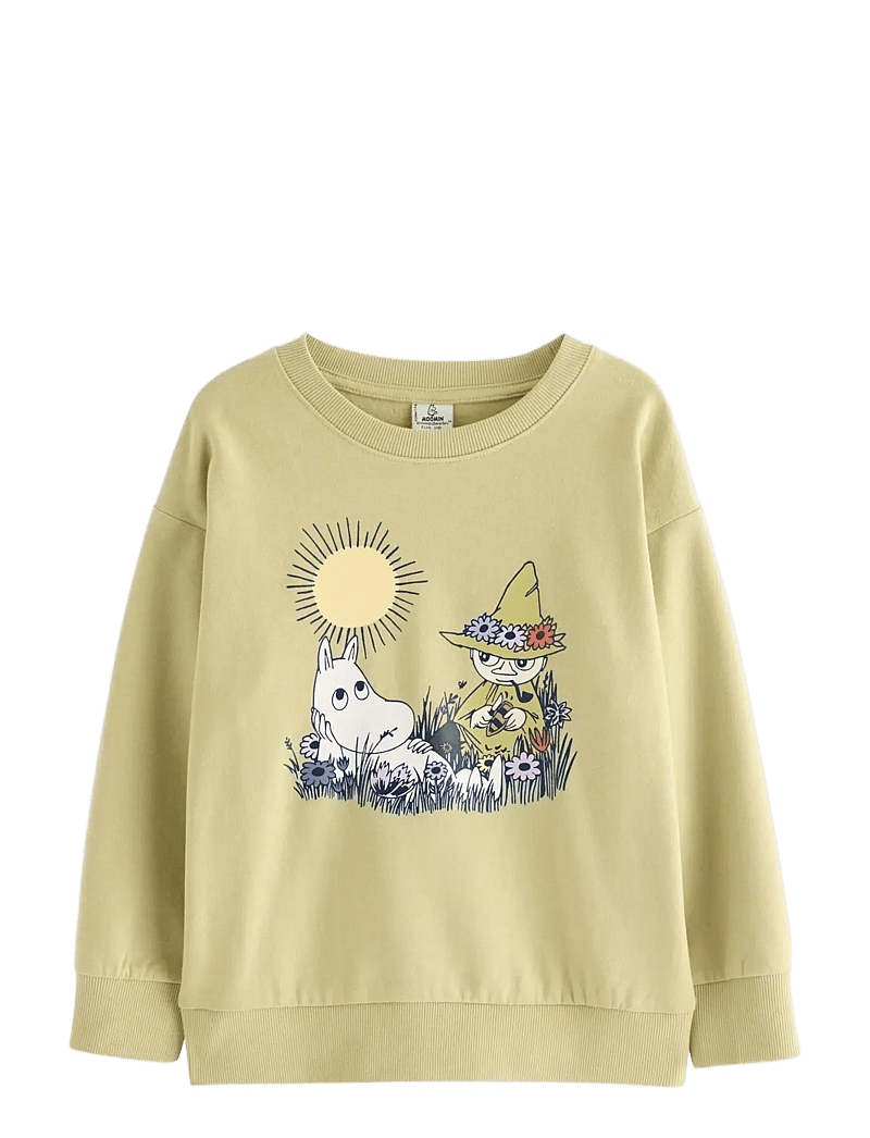 Lindex - Sweatshirt Moomin - sweatshirts - light dusty green - 1