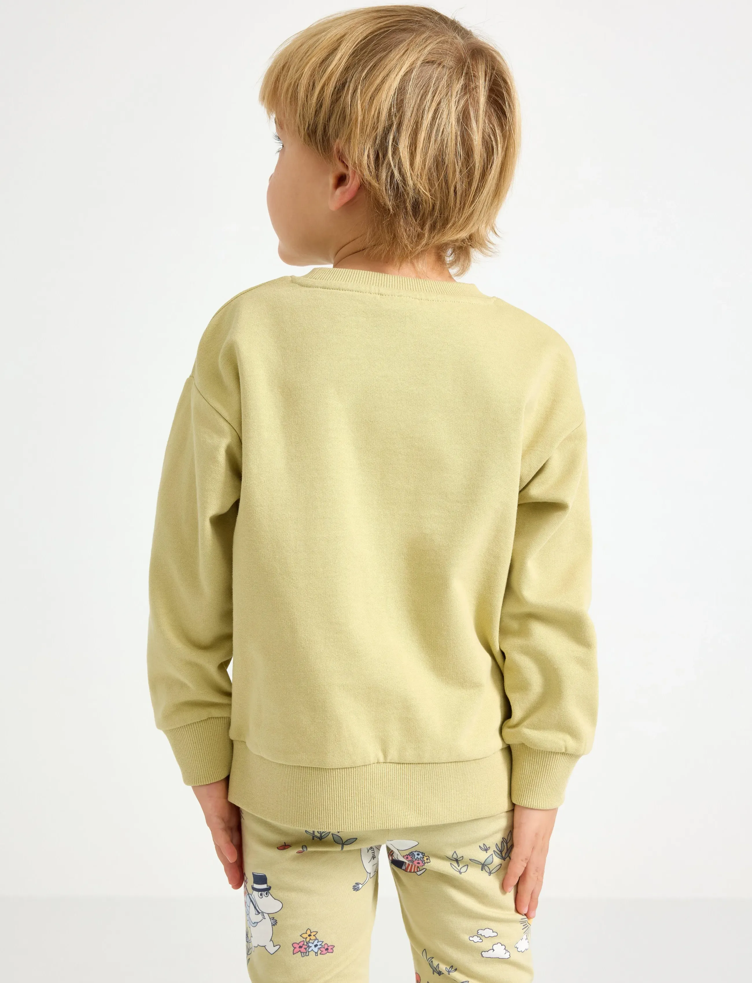 Lindex - Sweatshirt Moomin - sweatshirts - light dusty green - 3