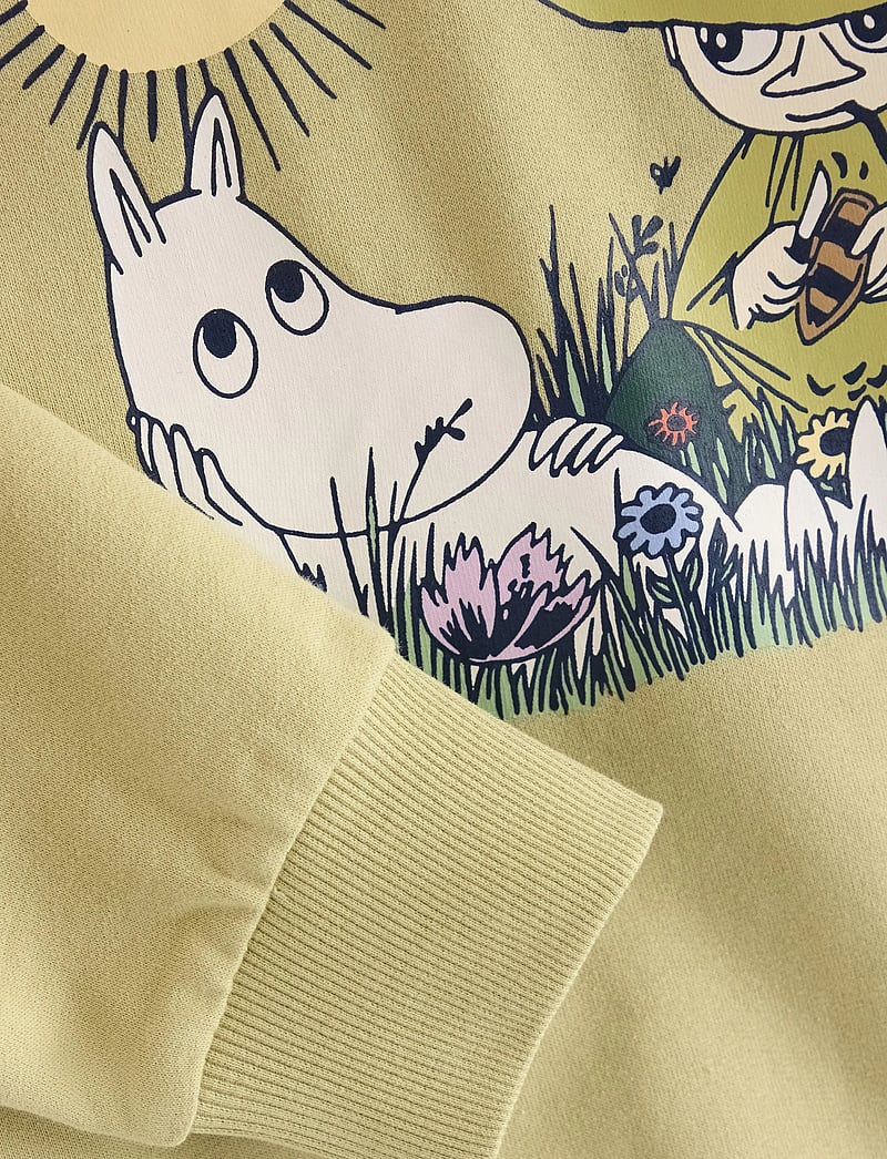 Lindex - Sweatshirt Moomin - sweatshirts - light dusty green - 5