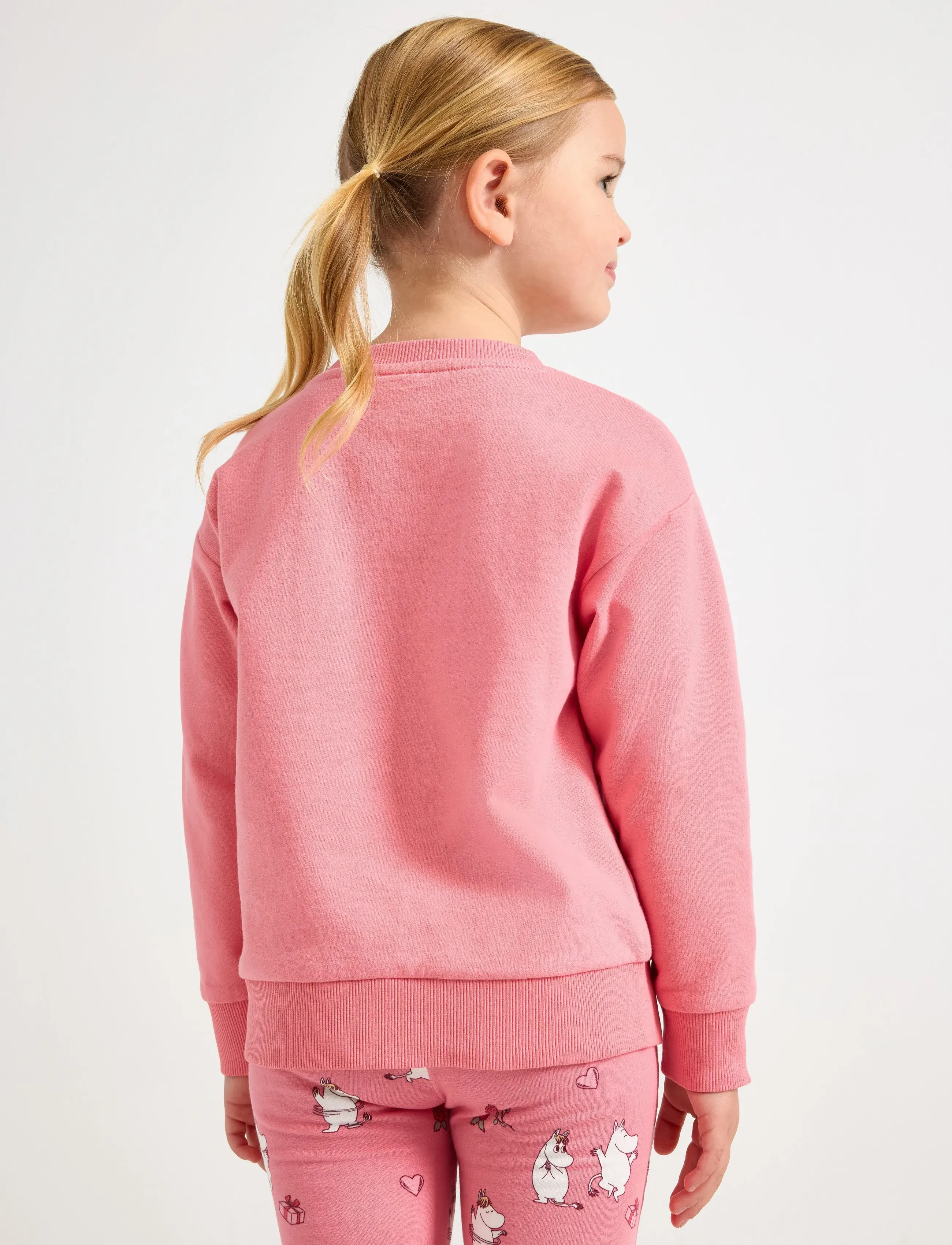 Lindex - Sweatshirt Moomin - dressipluusid - light dusty pink - 3